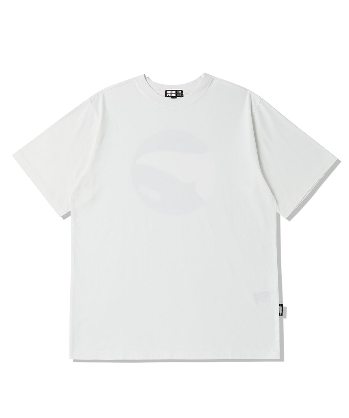 폴루션(POLLUTION) Whale Series-1 Half T-Shirt(PUNCMTS017_WH)