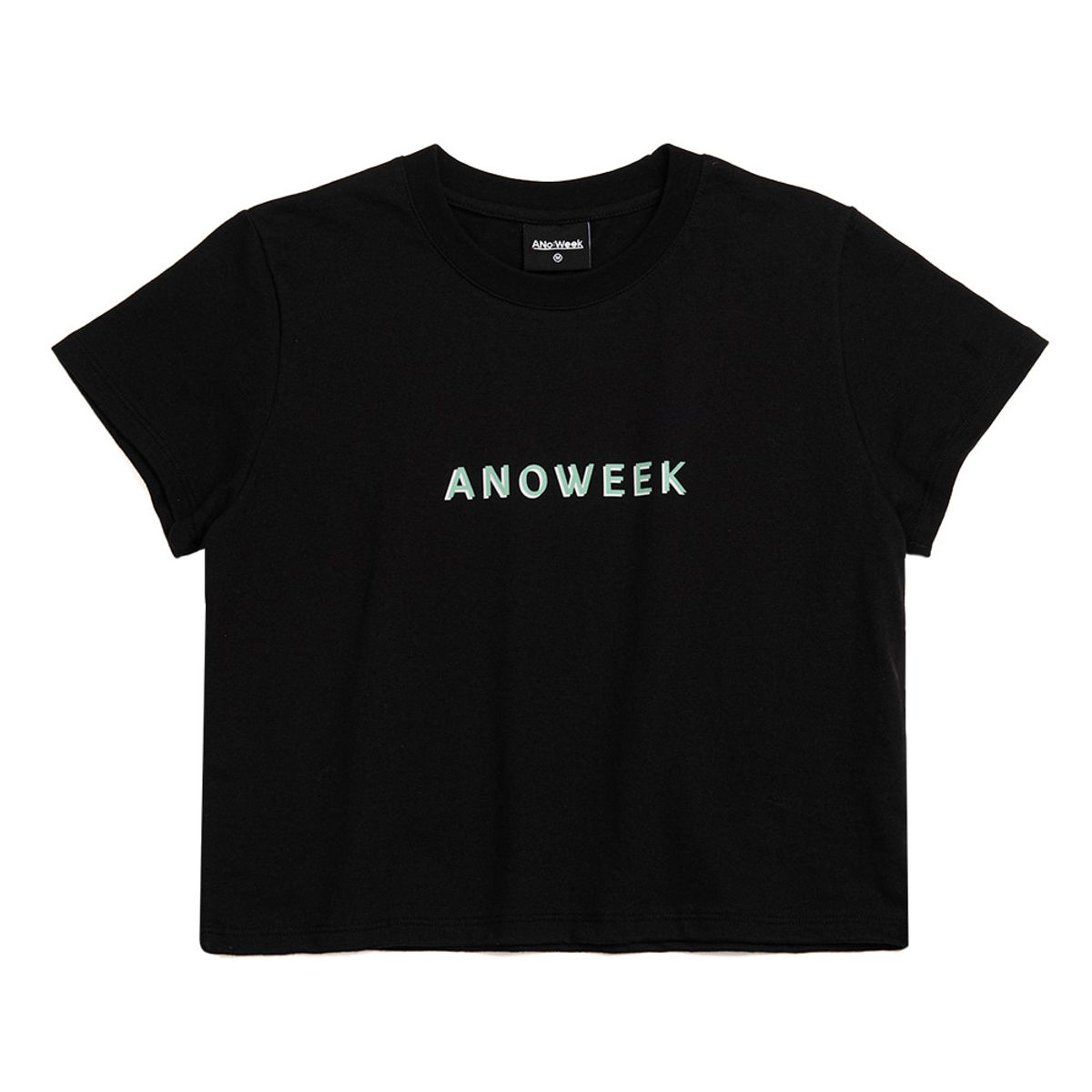 아노윅(ANOWEEK) ANW Gradation Logo Crop T