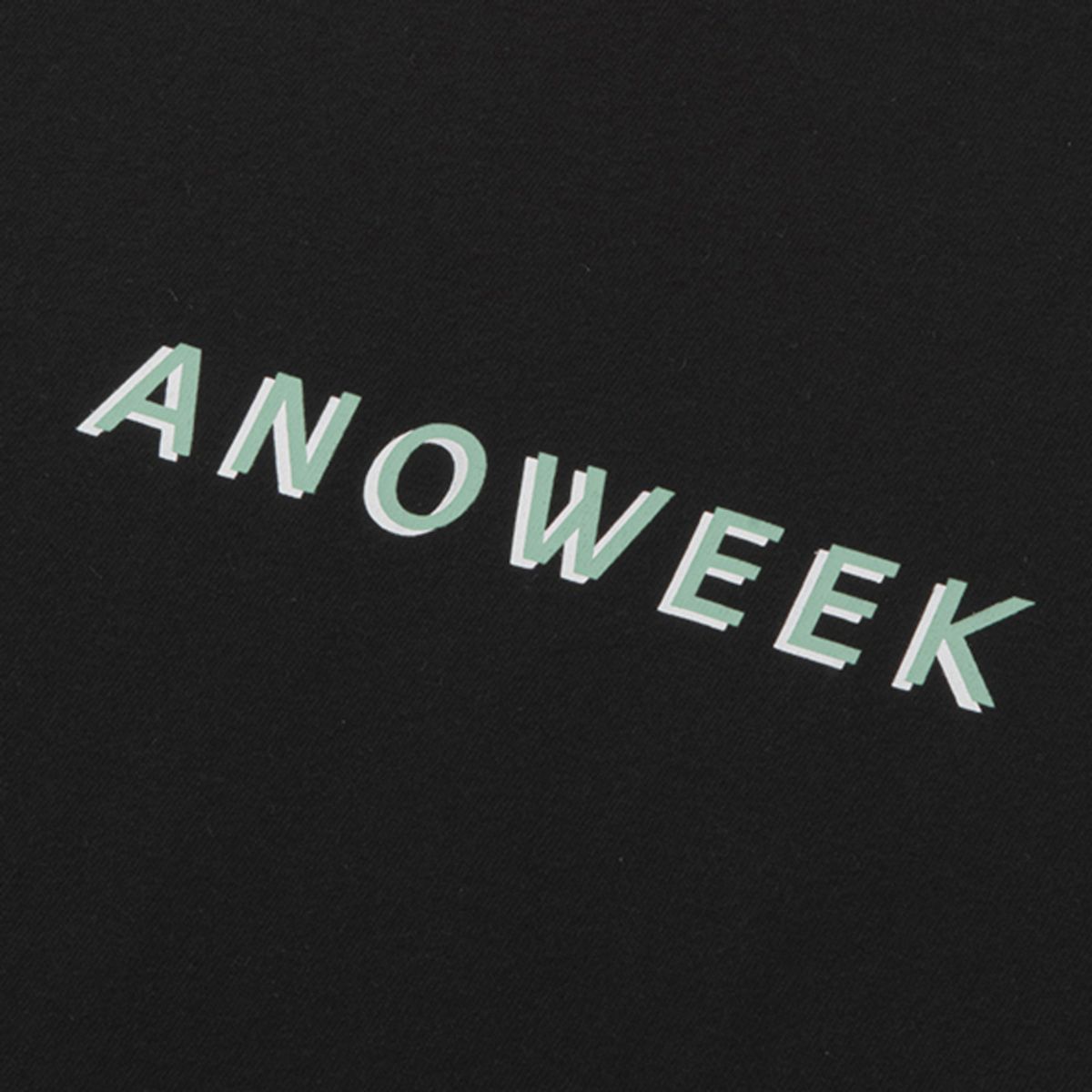 아노윅(ANOWEEK) ANW Gradation Logo Crop T