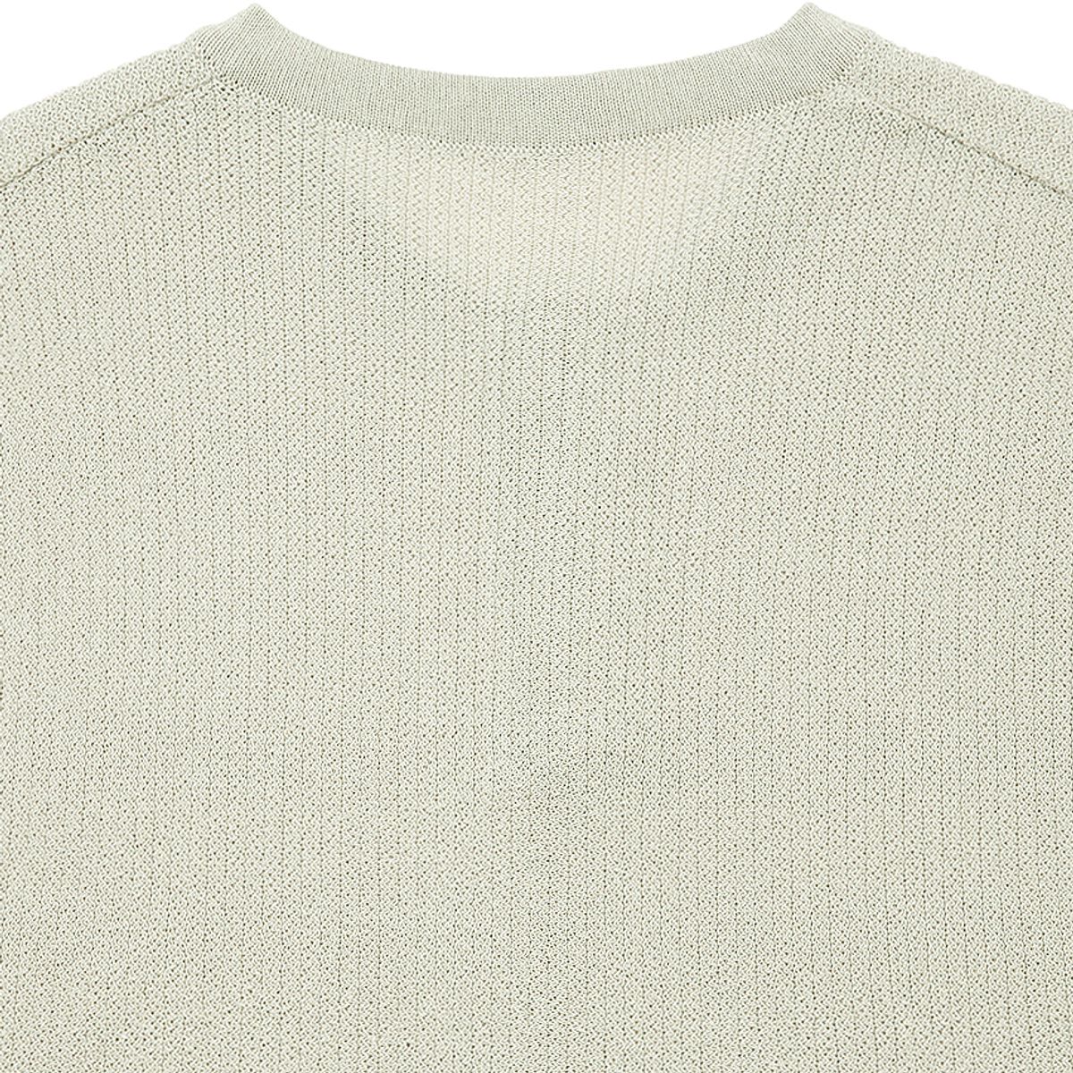 솔티(SORTIE) Texture Henly neck Knit (Oatmeal)