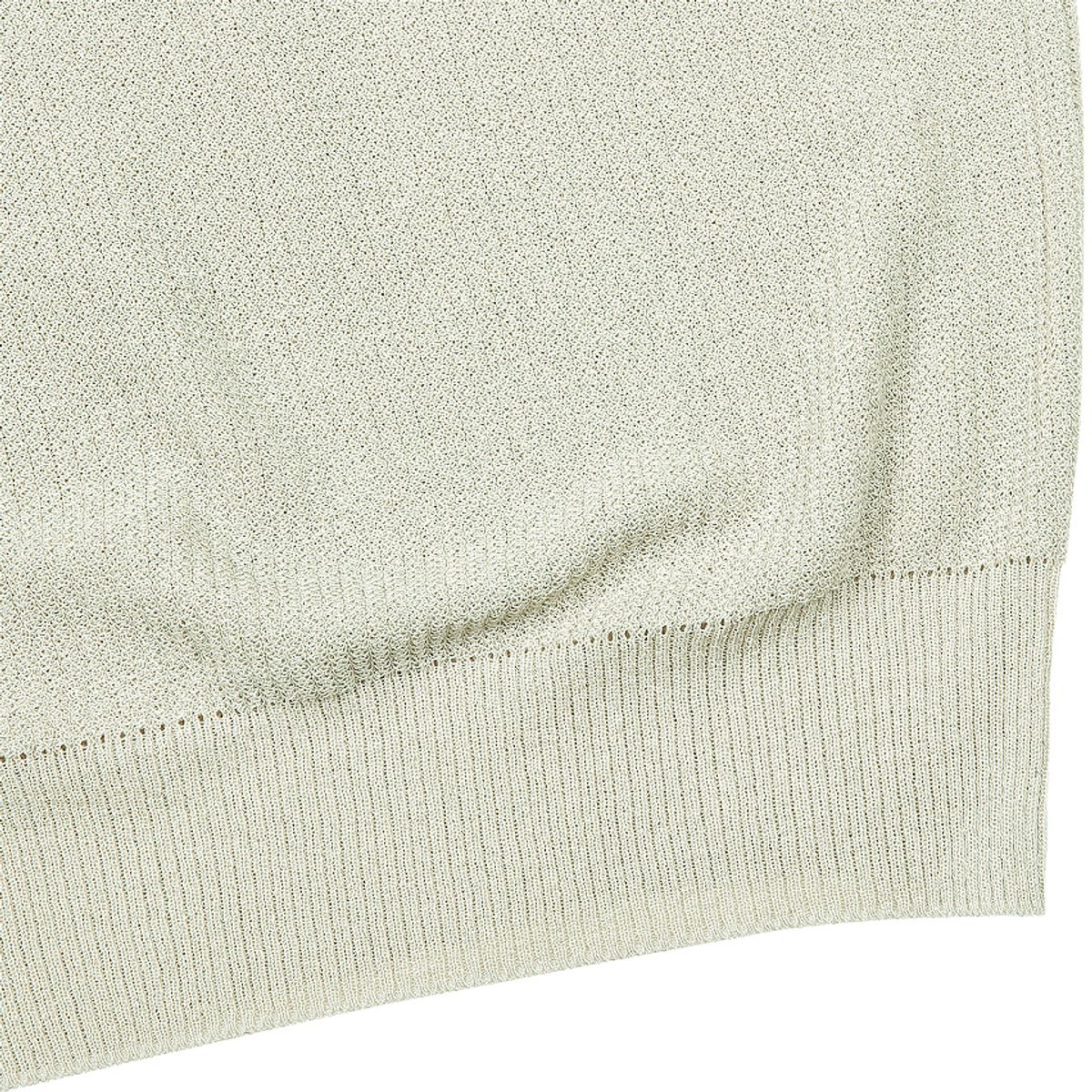 솔티(SORTIE) Texture Henly neck Knit (Oatmeal)