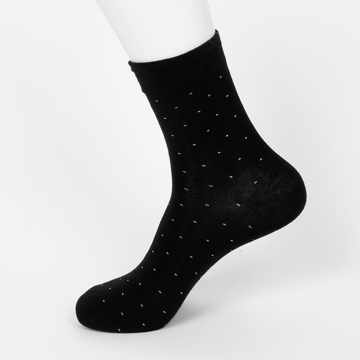 삭스에이(SOCKSA) [10PACK] 유니섹스 베이직 200N 도트 긴양말