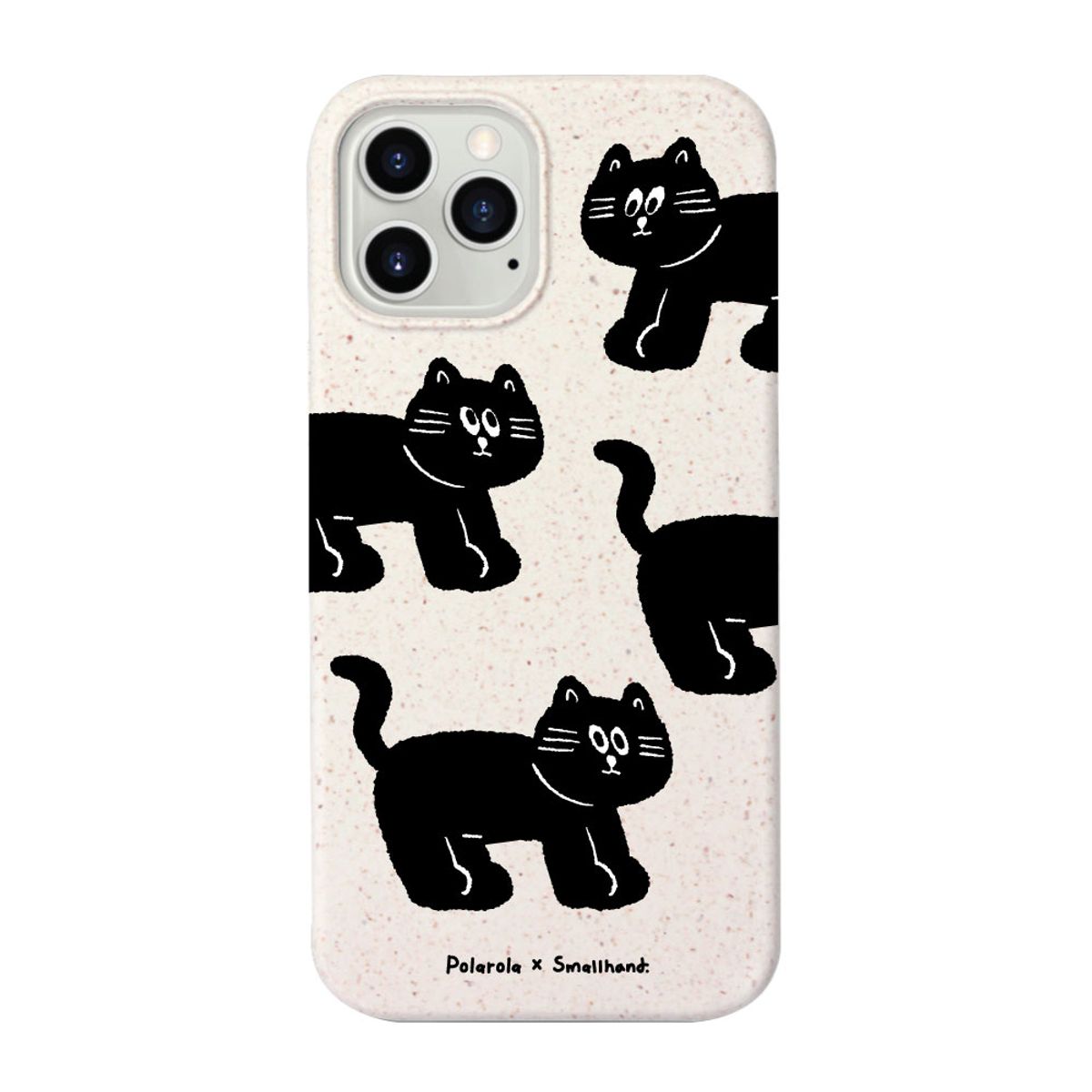 폴라올라(POLAROLA) 밀짚성분으로 유래한 폰케이스 3 Black Cats