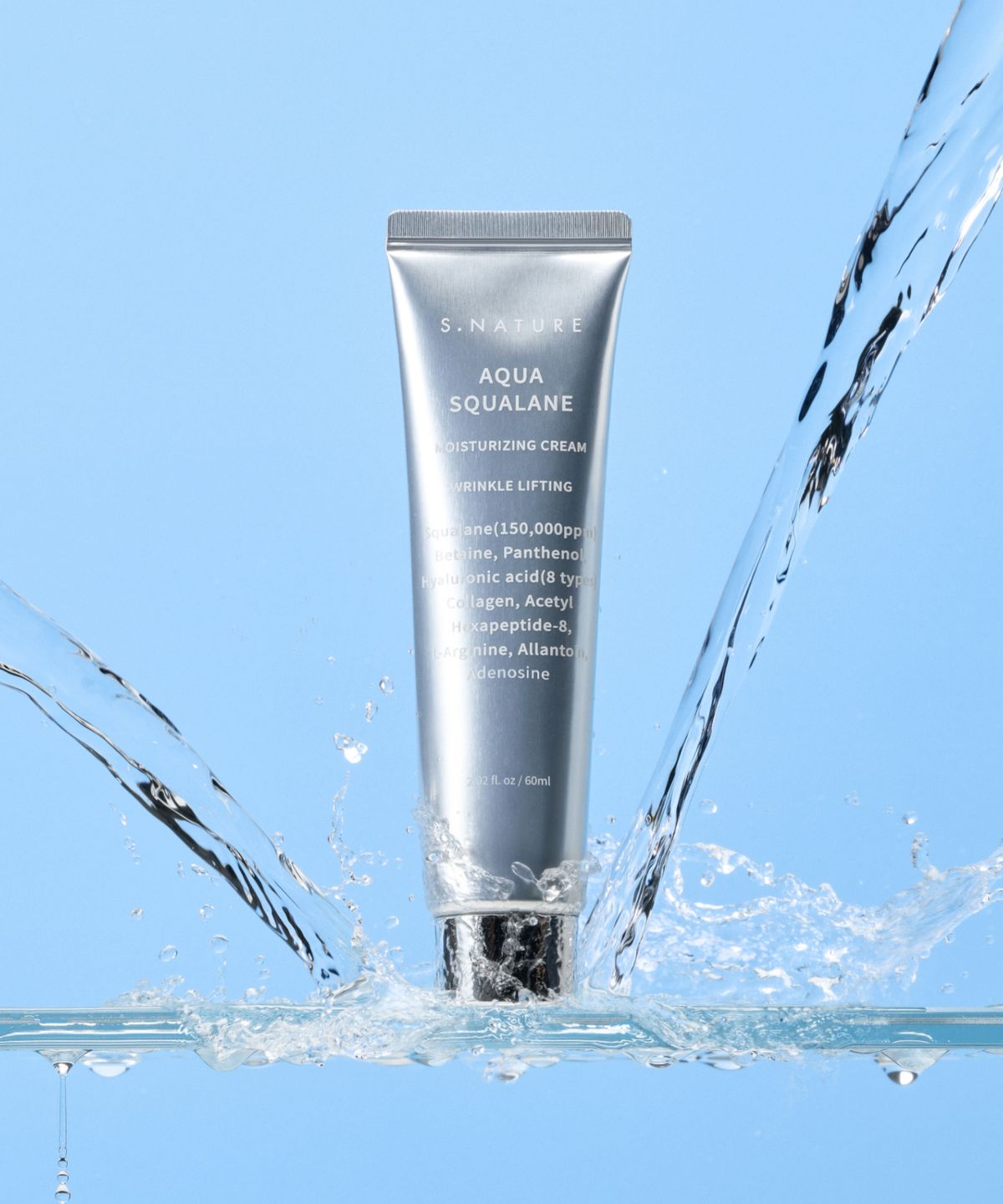 에스네이처(S.NATURE) 아쿠아 스쿠알란 수분크림 80ml