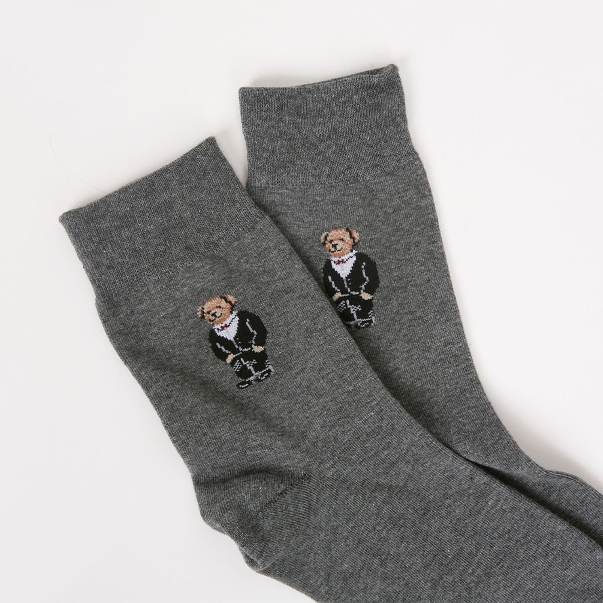 삭스에이(SOCKSA) [10PACK] 유니섹스 베이직 200N 베어 긴양말