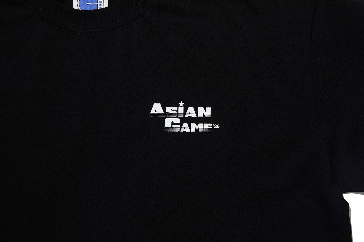 시티스트리트(CITY STREET) 1986 ASIAN GAME SHORT SLEEVE - BLACK