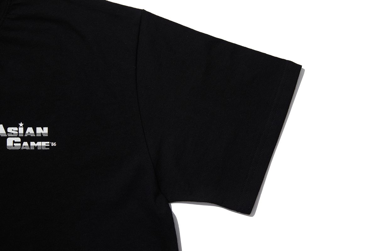시티스트리트(CITY STREET) 1986 ASIAN GAME SHORT SLEEVE - BLACK