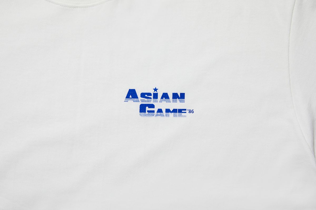 시티스트리트(CITY STREET) 1986 ASIAN GAME SHORT SLEEVE - WHITE
