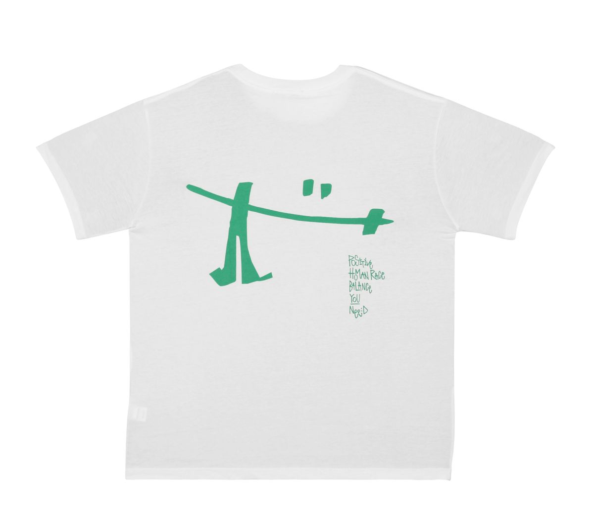 쿤타치(KUNTACH) P.H.B.Y HUMAN OG ShortSleeve [white]