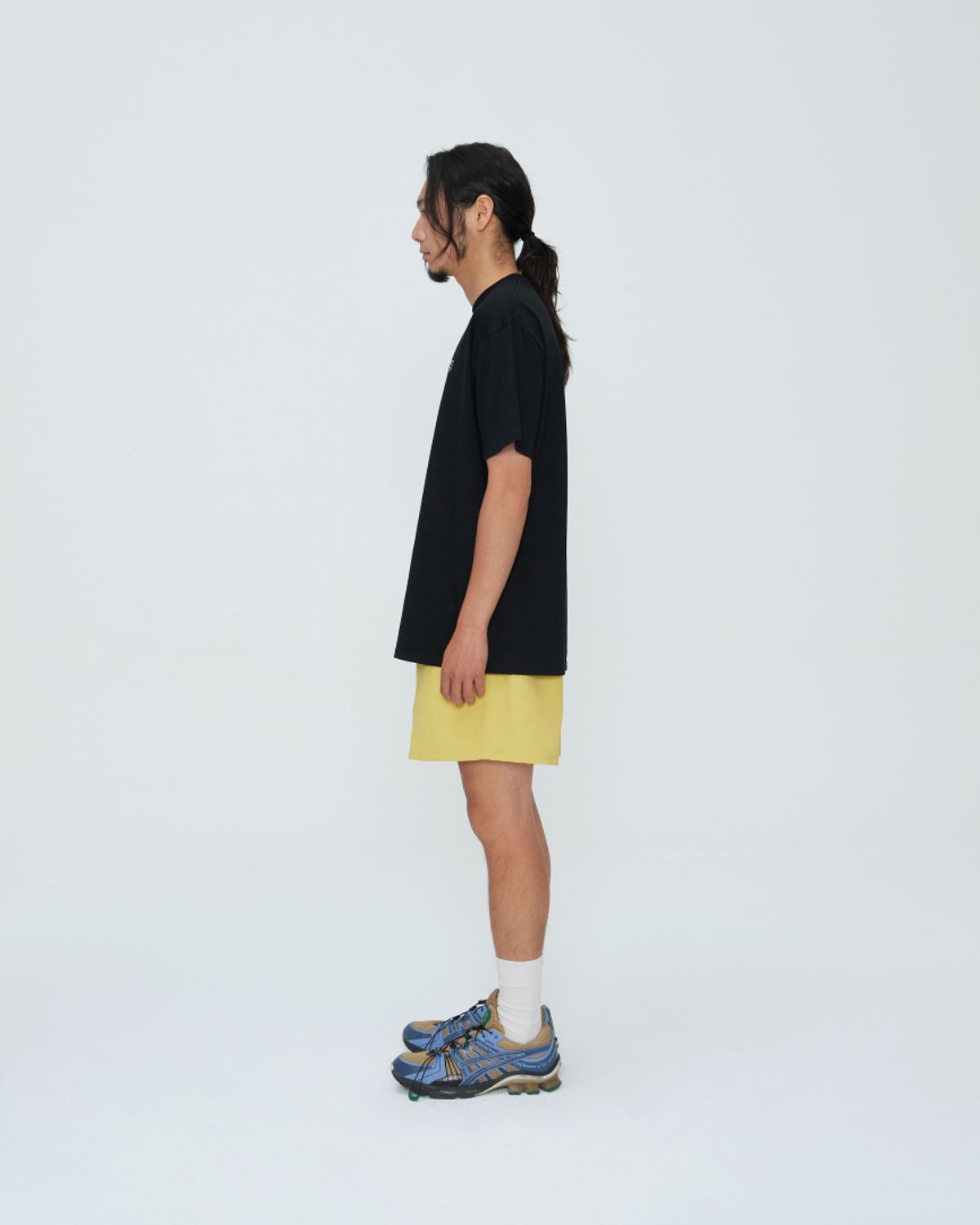 쿤타치(KUNTACH) Embroidered basic logo ShortSleeve[black]