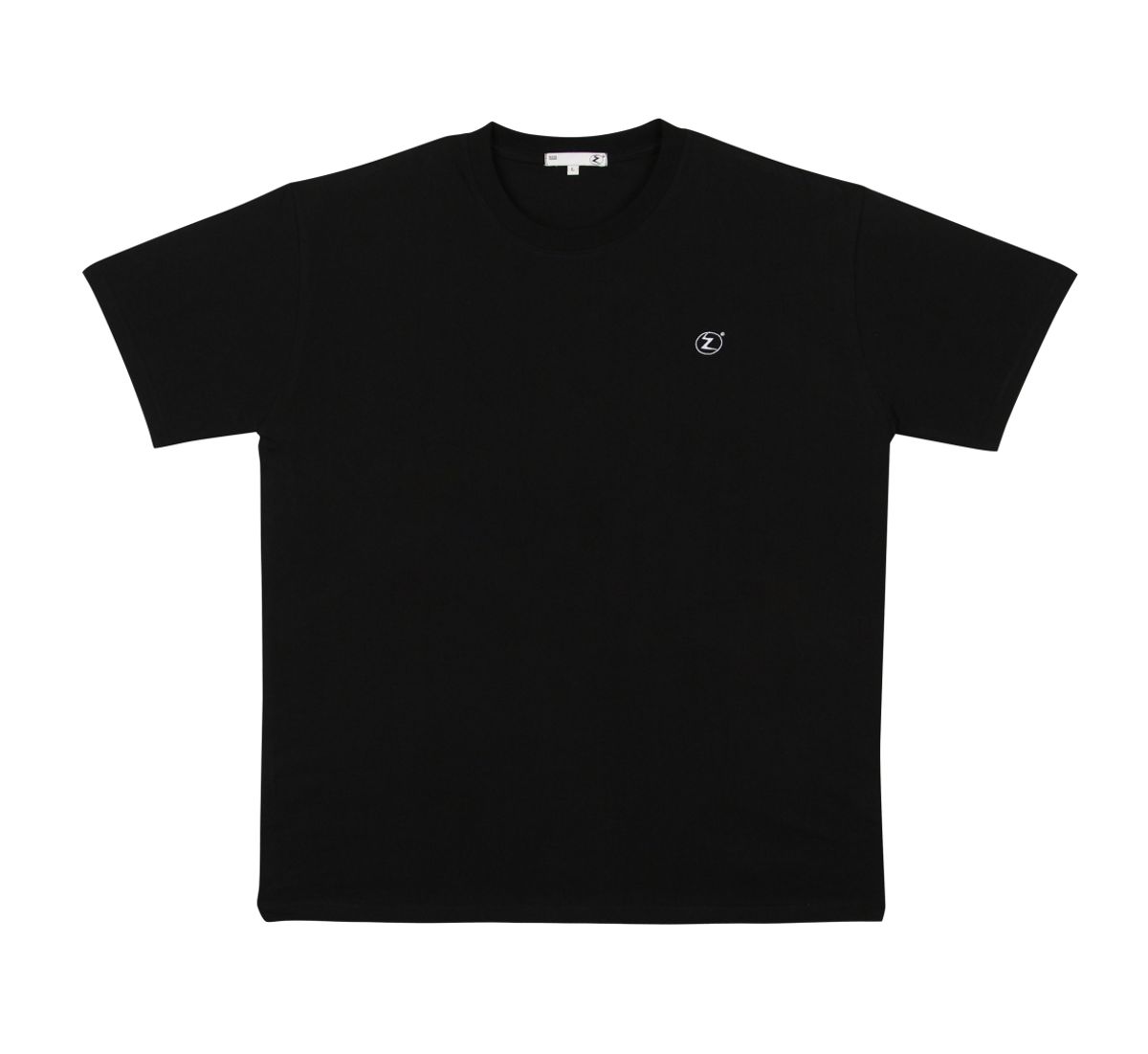 쿤타치(KUNTACH) Embroidered basic logo ShortSleeve[black]