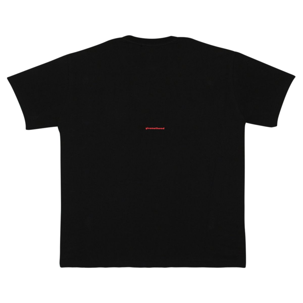 쿤타치(KUNTACH) Give me the RED ShortSleeve [black]