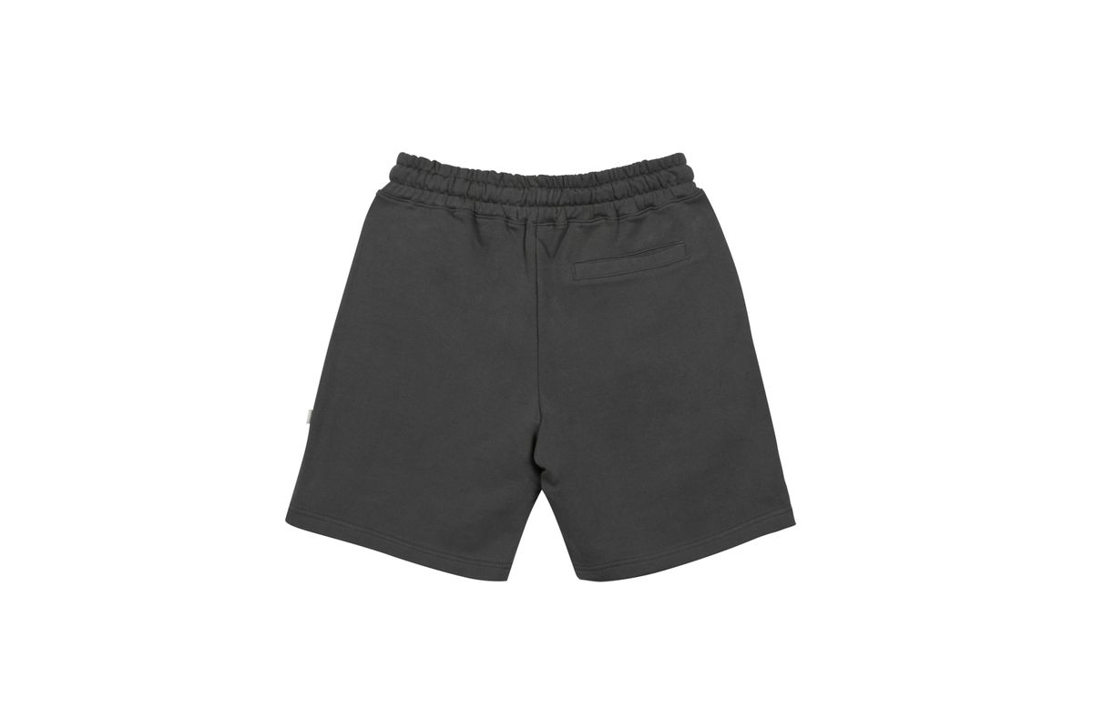 쿤타치(KUNTACH) PIGEON GREY Organic Plain Frenchterry Shorts