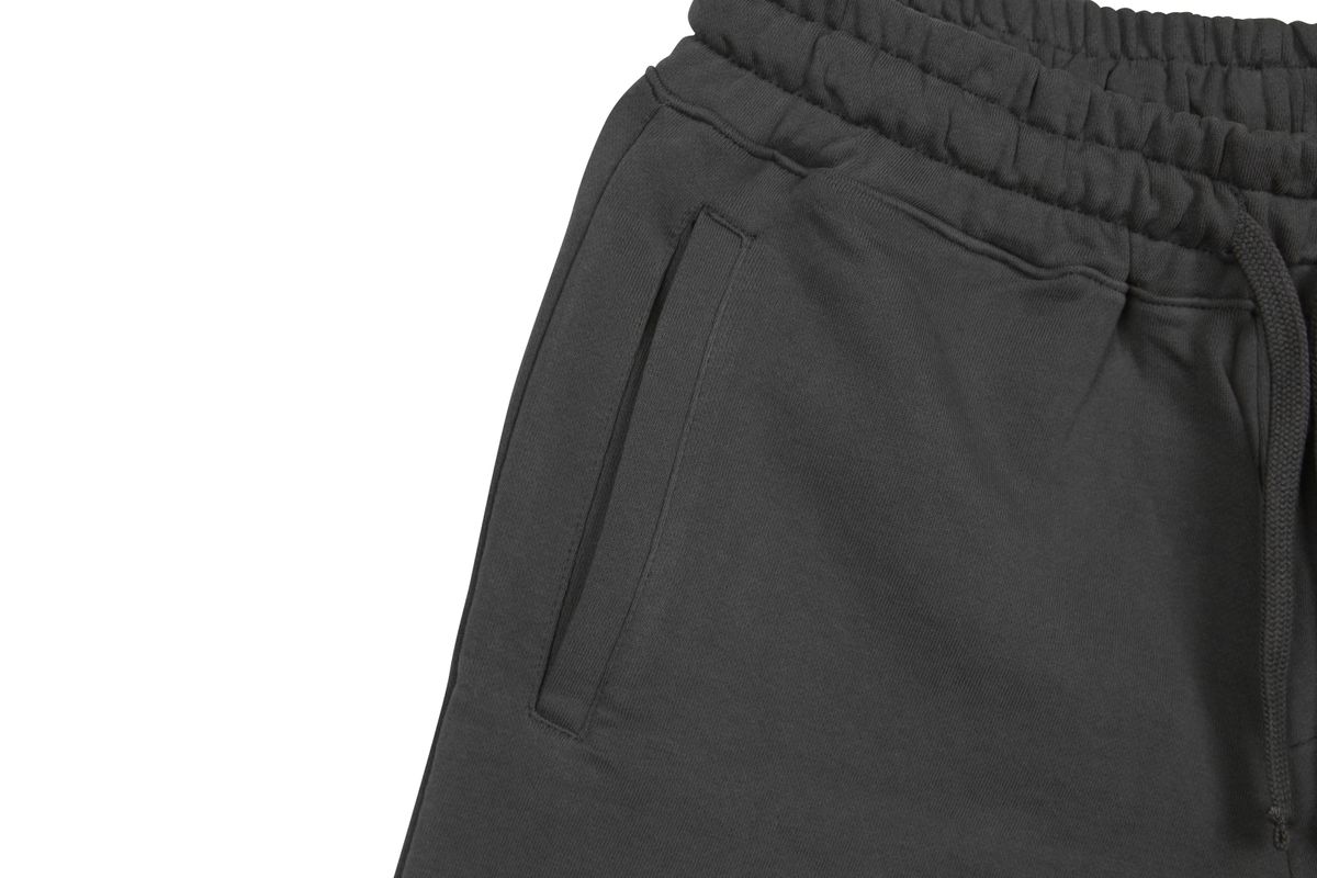쿤타치(KUNTACH) PIGEON GREY Organic Plain Frenchterry Shorts
