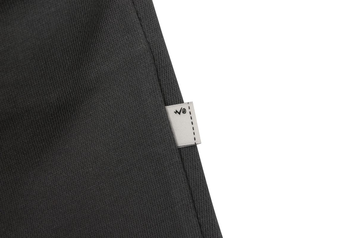 쿤타치(KUNTACH) PIGEON GREY Organic Plain Frenchterry Shorts