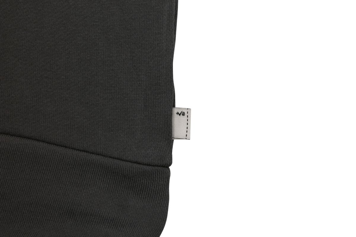 쿤타치(KUNTACH) PIGEON GREY Organic Plain Hoody