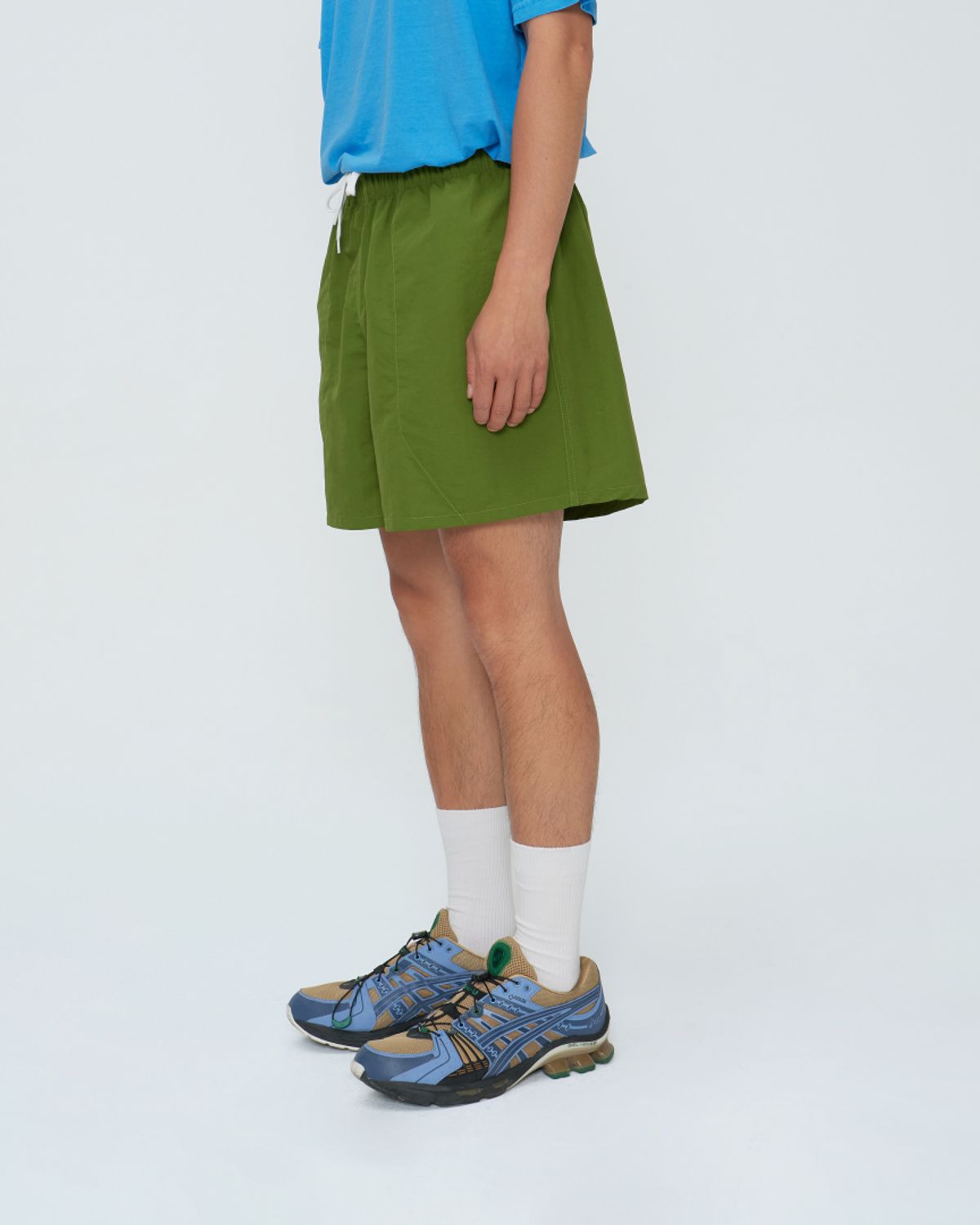 쿤타치(KUNTACH) Nylon SURFER Shorts [khaki]
