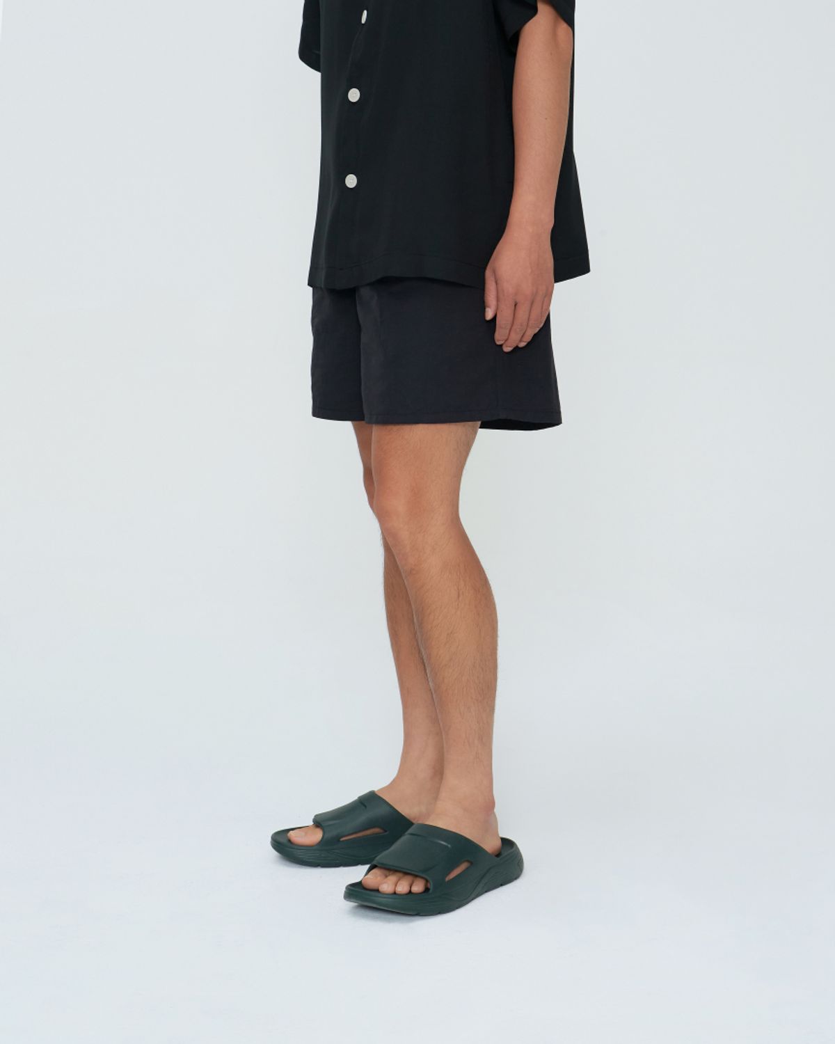 쿤타치(KUNTACH) Nylon SURFER Shorts [black]
