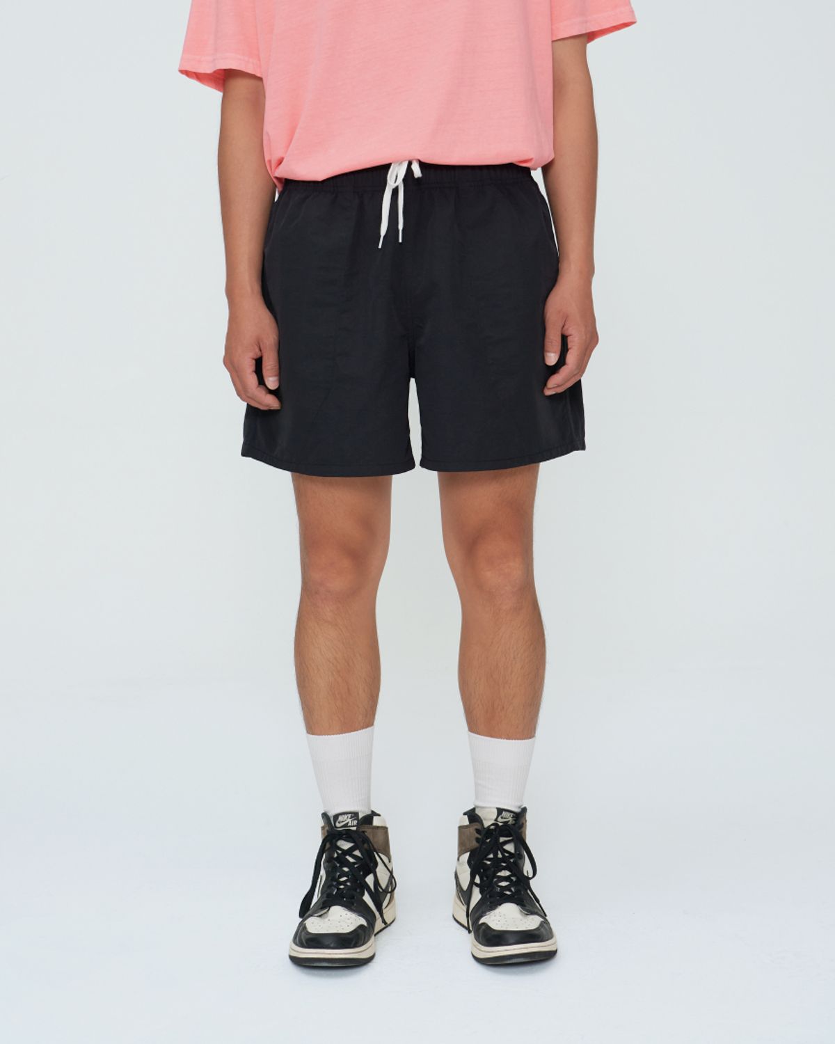 쿤타치(KUNTACH) Nylon SURFER Shorts [black]