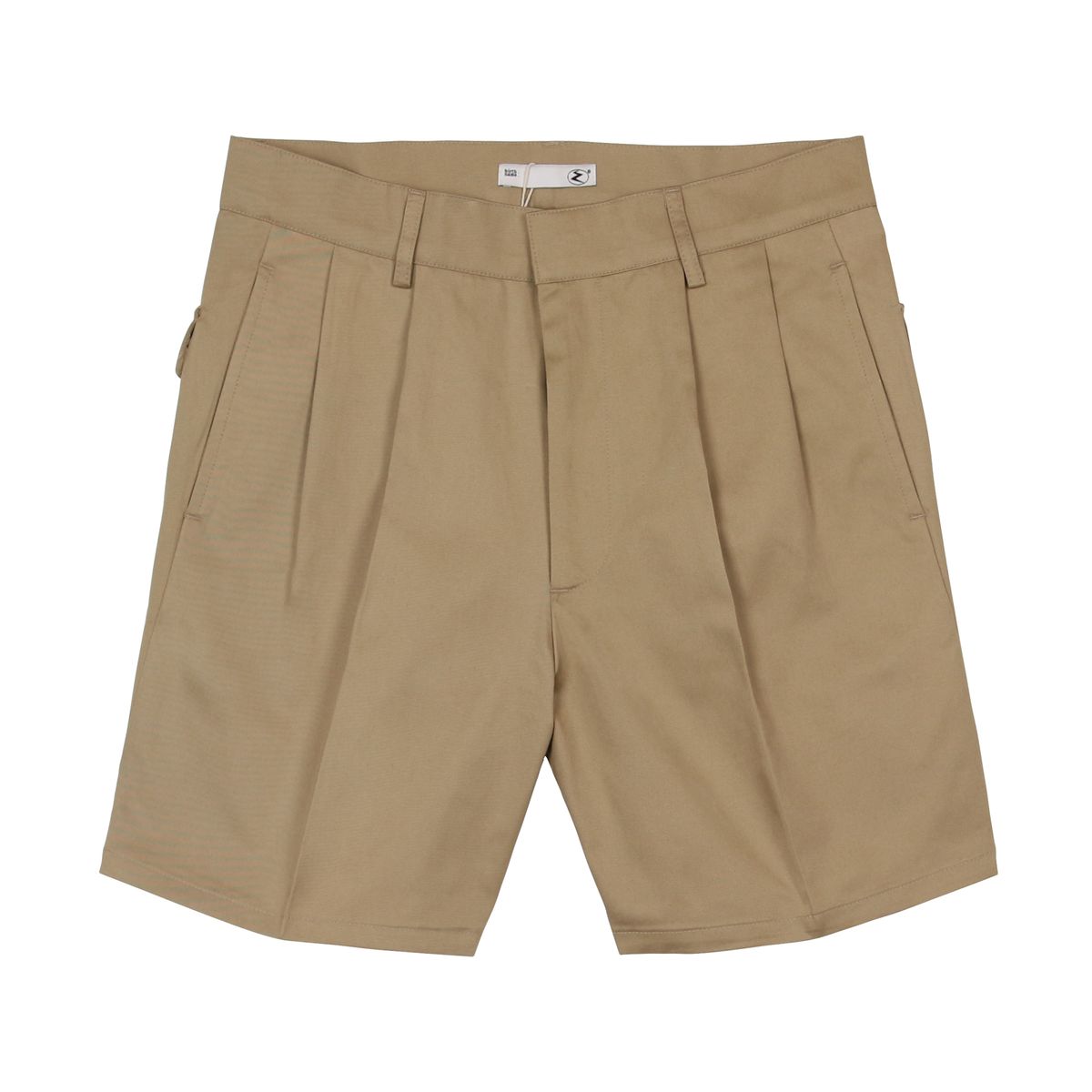 쿤타치(KUNTACH) Classic GABARDINE shorts[camel brown]