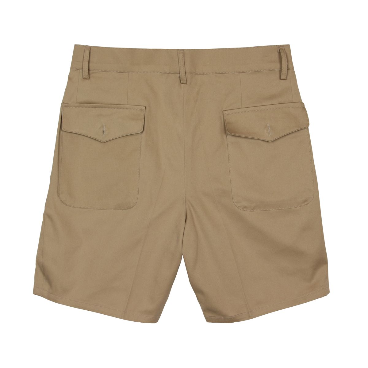 쿤타치(KUNTACH) Classic GABARDINE shorts[camel brown]