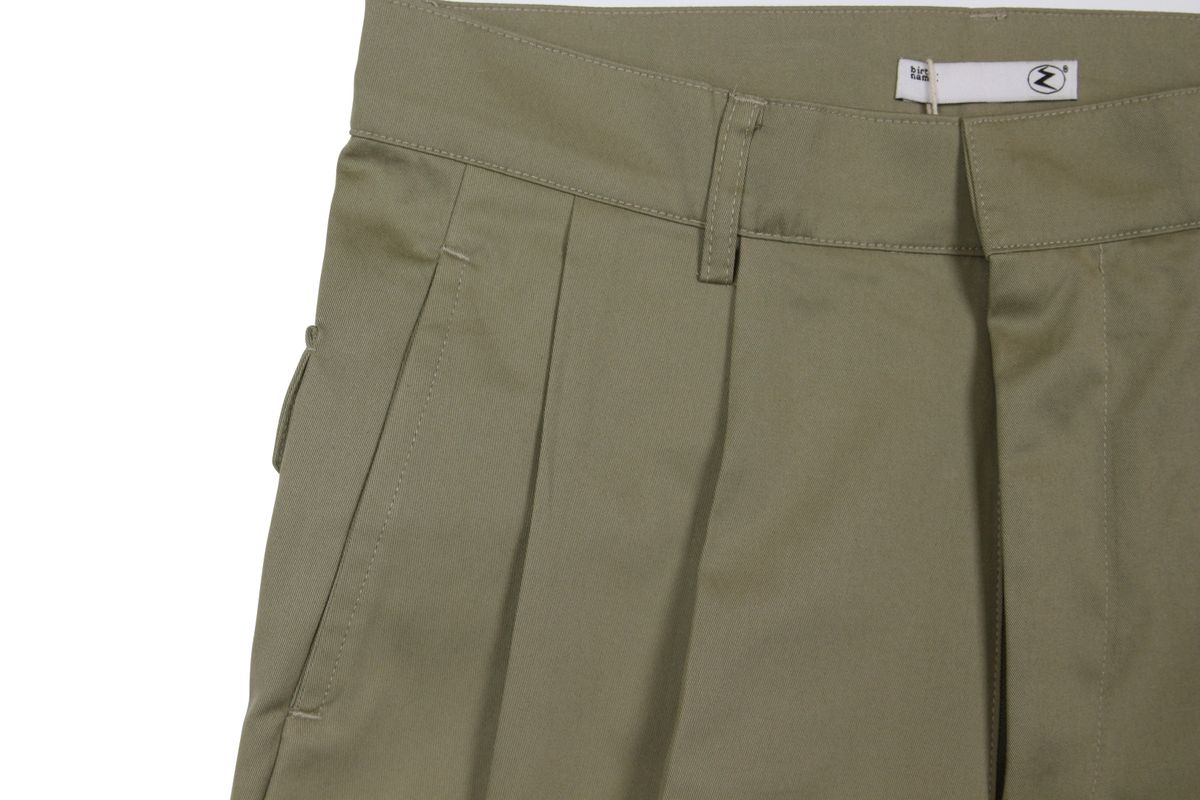 쿤타치(KUNTACH) Classic GABARDINE shorts[olive green]