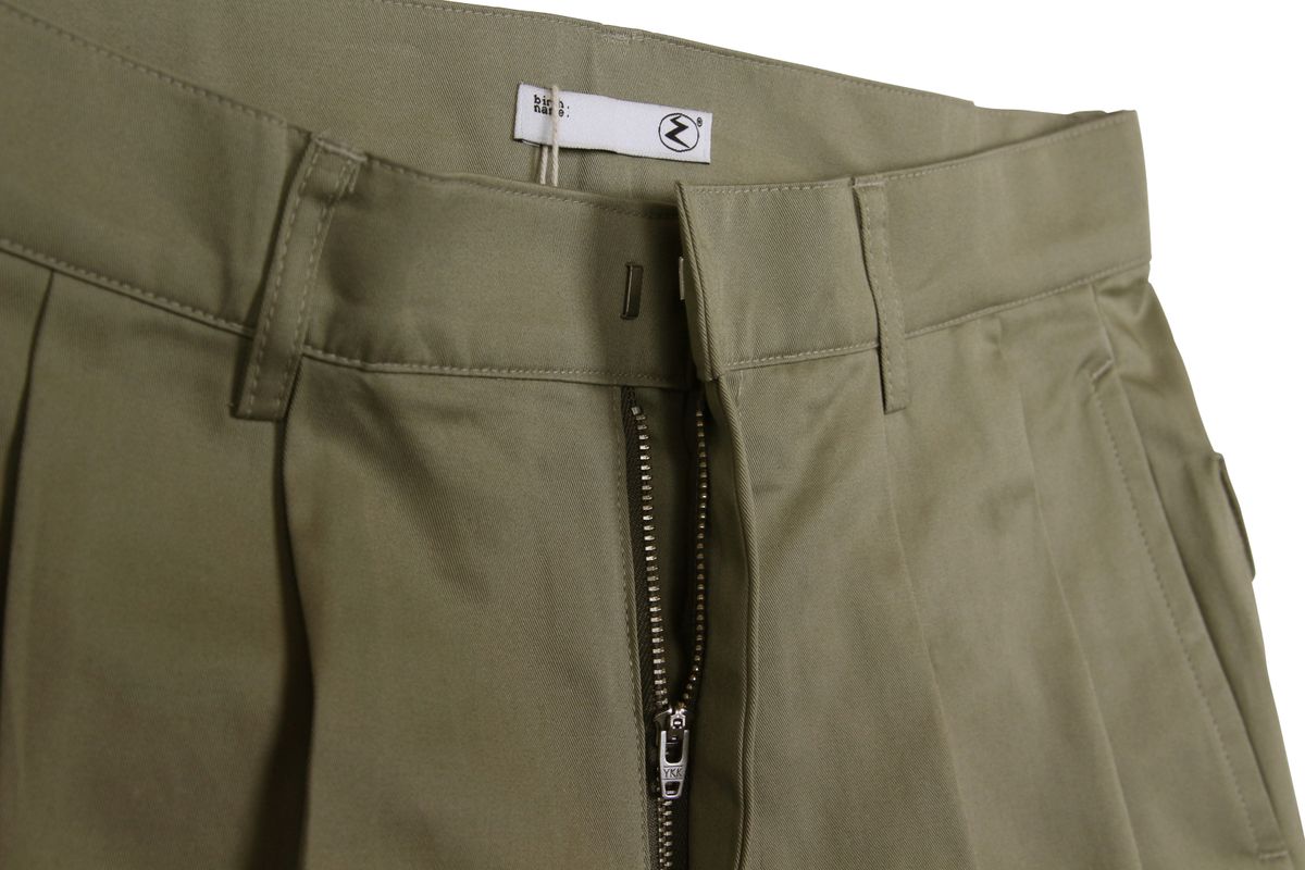 쿤타치(KUNTACH) Classic GABARDINE shorts[olive green]