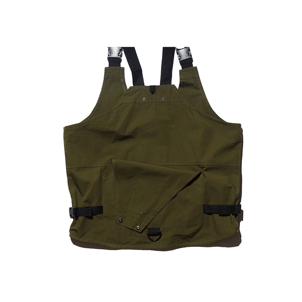 폴러스터프(POLERSTUFF) CT RIP POCKET VEST OLIVE