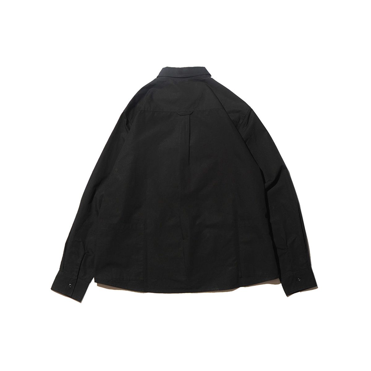 폴러스터프(POLERSTUFF) CT RIP MULTI POCKET  L/S RELAX FIT SHIRT JKT BLACK