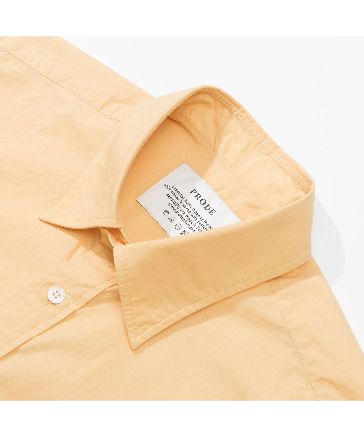 프로드셔츠(PRODESHIRT) [릴렉스]P-960 베네치아 포플린 셔츠 (허니)