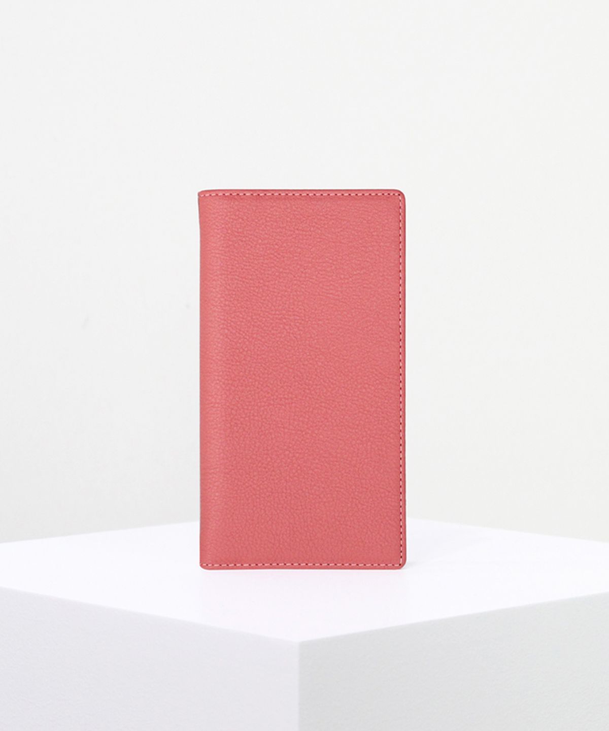 마뜨(MATT) 52절 밀링 BBG 소가죽 6공 다이어리 커버 코랄핑크 9x17.3cm D77916