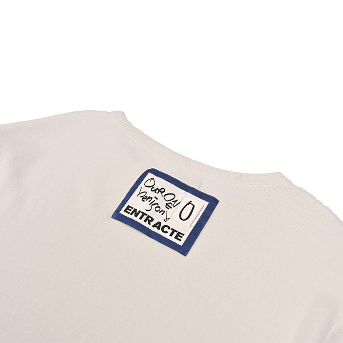 안트렉트(ENTRACTE) Long Sleeve Cotton Knit IVORY