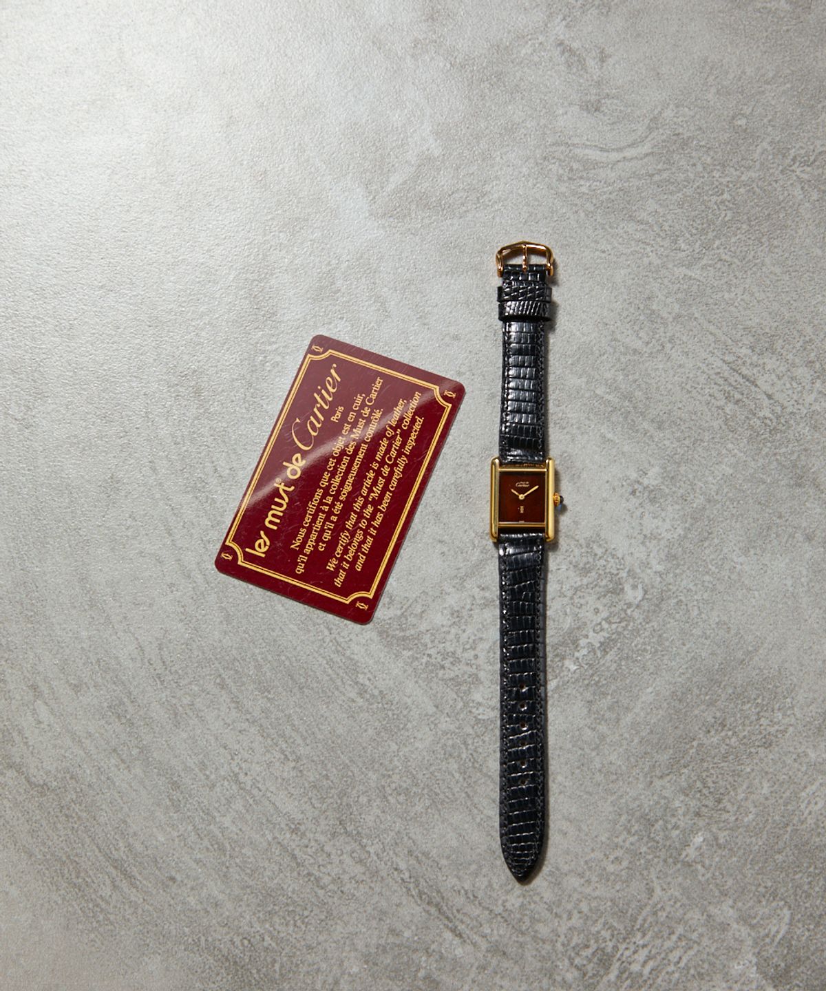 까르띠에(CARTIER) [Vintage] 머스트 드 탱크 CRTRMSTDTNK14 (1970-80s)