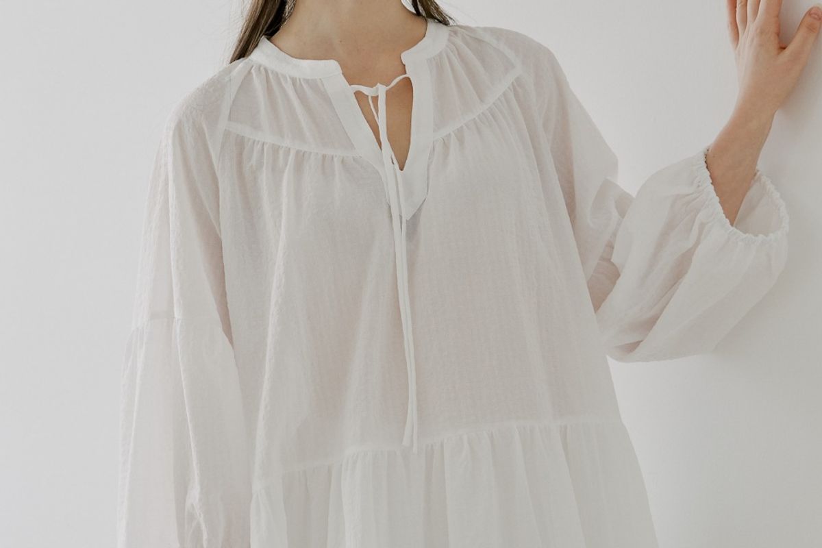 벨르마(BELLEMA) Shirring dress