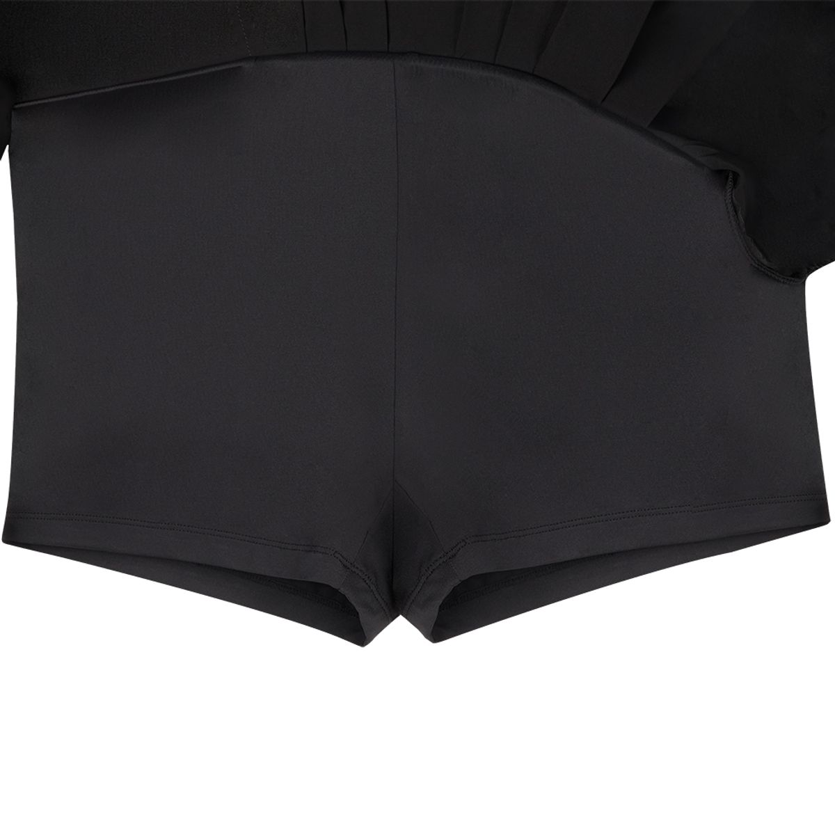 미스페라(MEASPHERA) WOMEN CHAIN PLEATS SKIRT BLACK