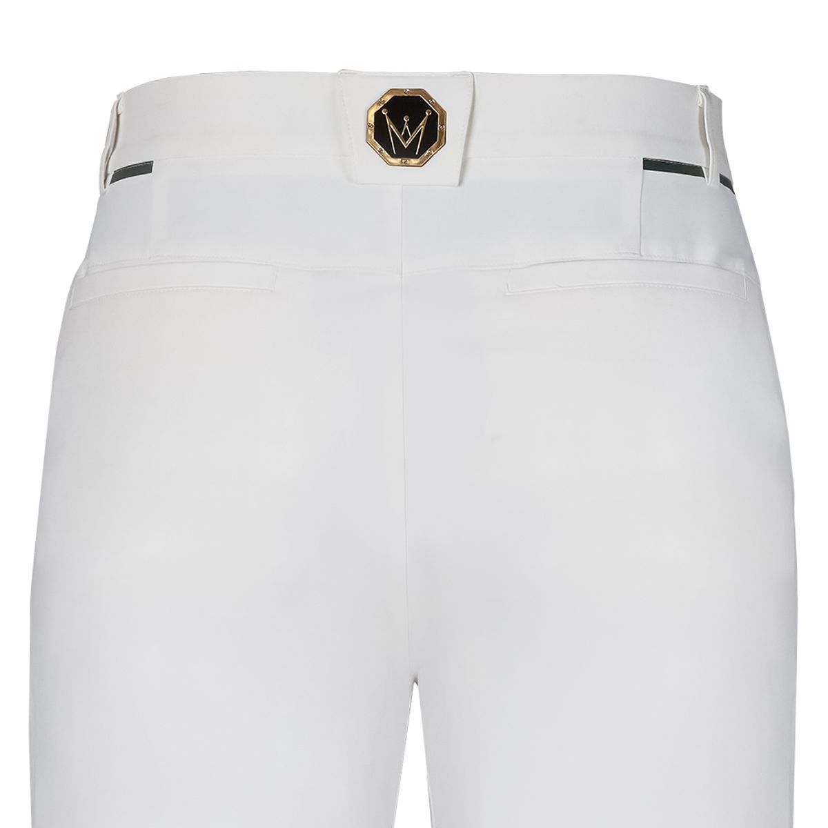 미스페라(MEASPHERA) WOMEN STANDARD-FIT ESSENTIAL PANTS WHITE