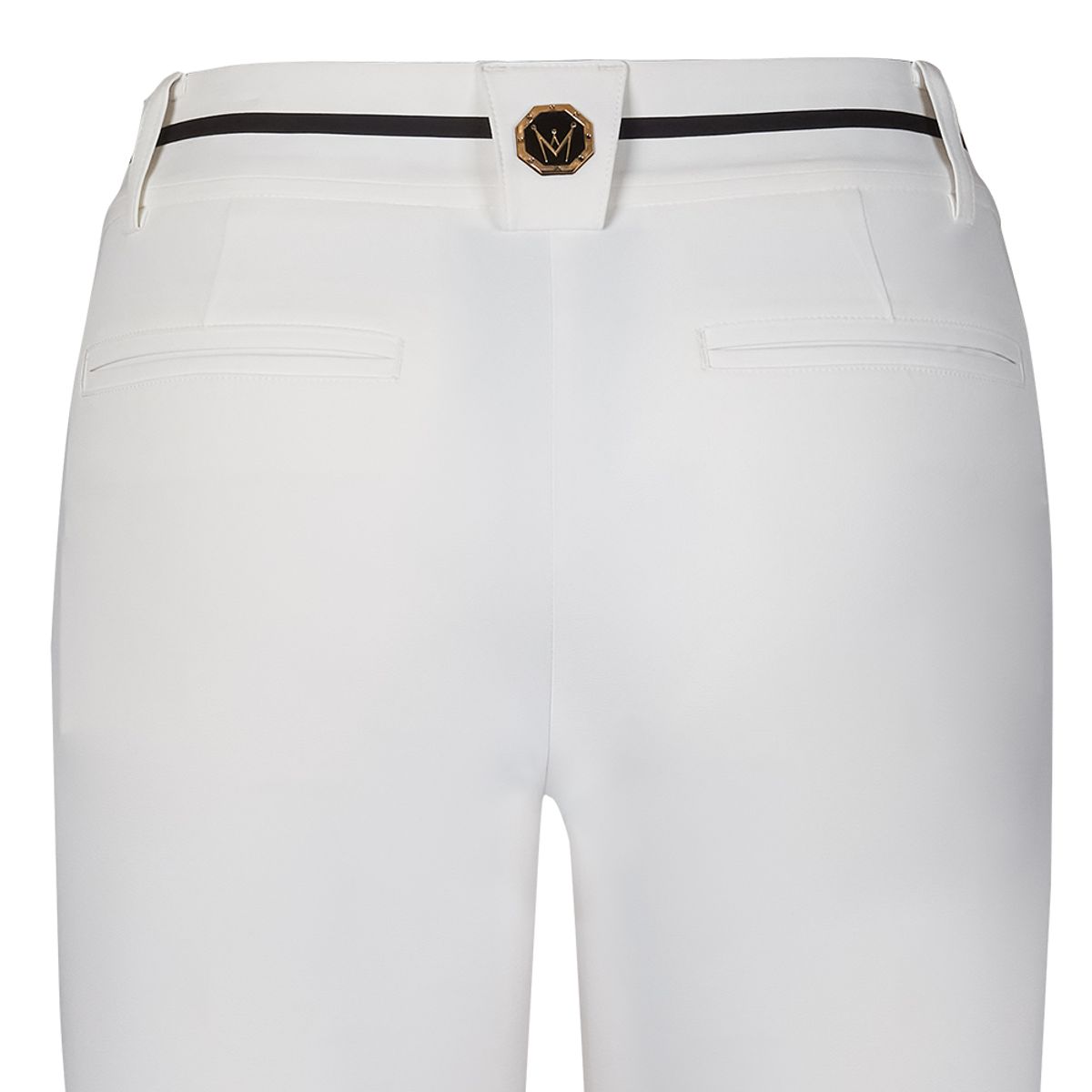 미스페라(MEASPHERA) MEN STANDARD-FIT ESSENTIAL PANTS WHITE