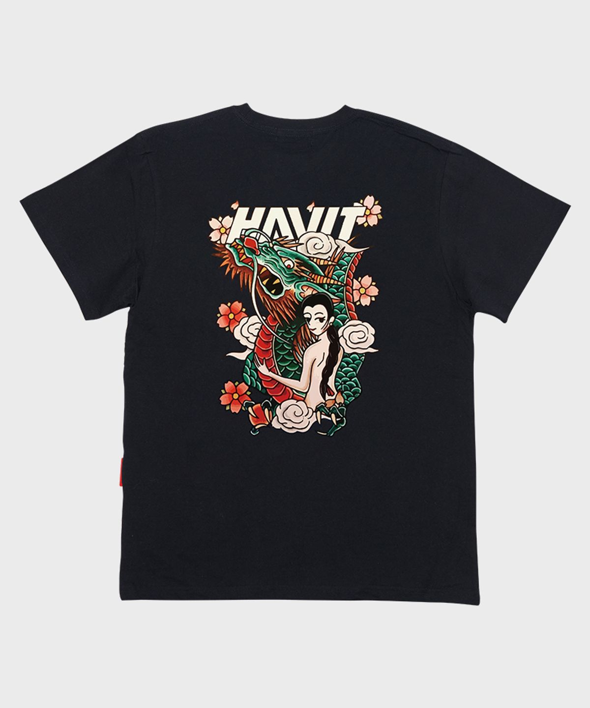아티스트웨어(ARTISTWEAR) [ATW] 조선드래곤 반팔티_BK