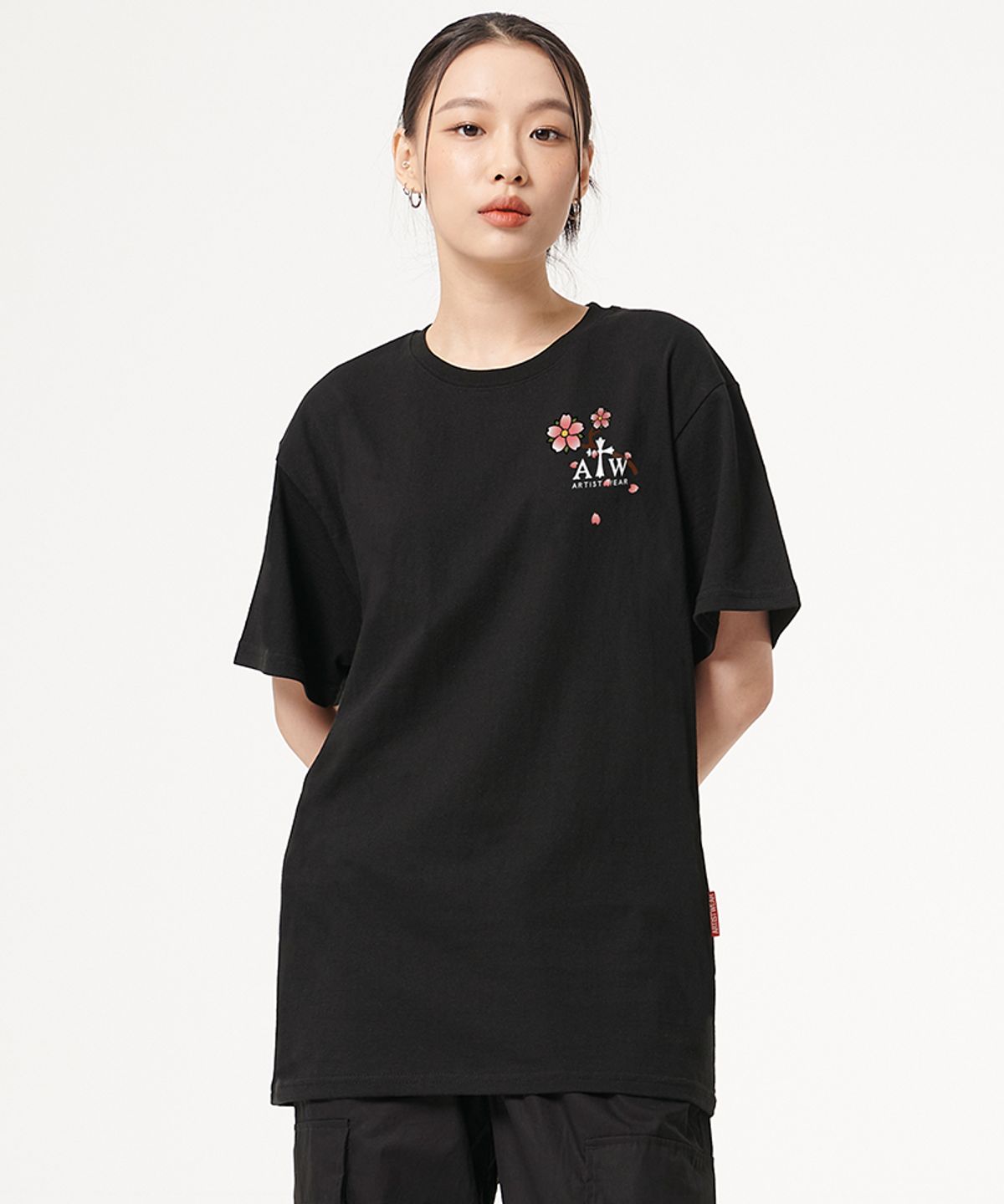 아티스트웨어(ARTISTWEAR) [ATW] 조선드래곤 반팔티_BK
