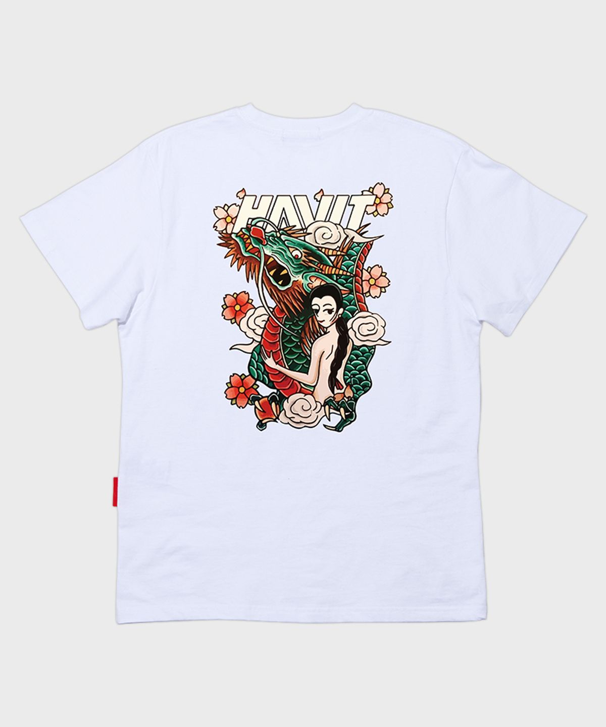 아티스트웨어(ARTISTWEAR) [ATW] 조선드래곤 반팔티_WH