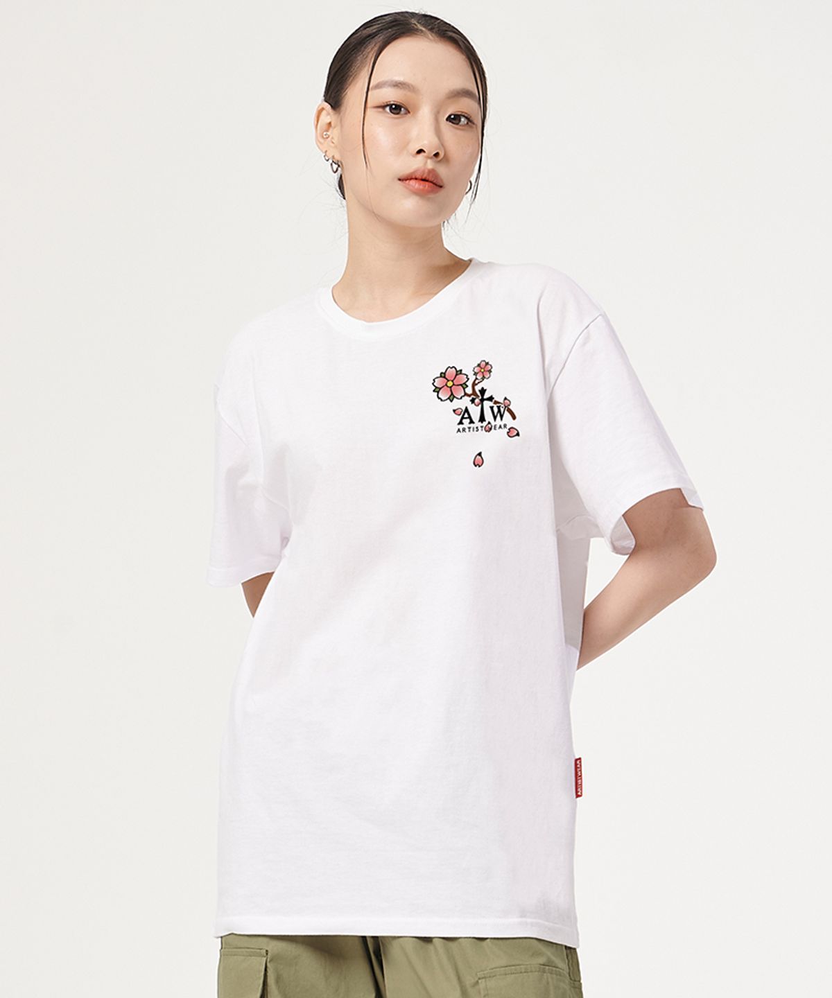 아티스트웨어(ARTISTWEAR) [ATW] 조선드래곤 반팔티_WH