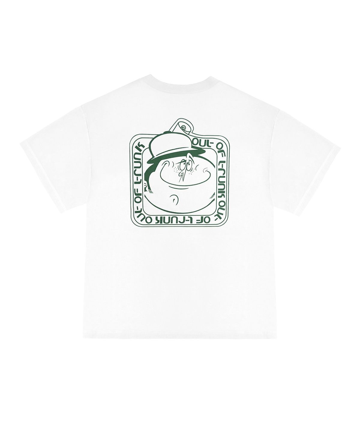 아웃 오브 트렁크(OUT OF TRUNK) Mutt Character Tee (White)