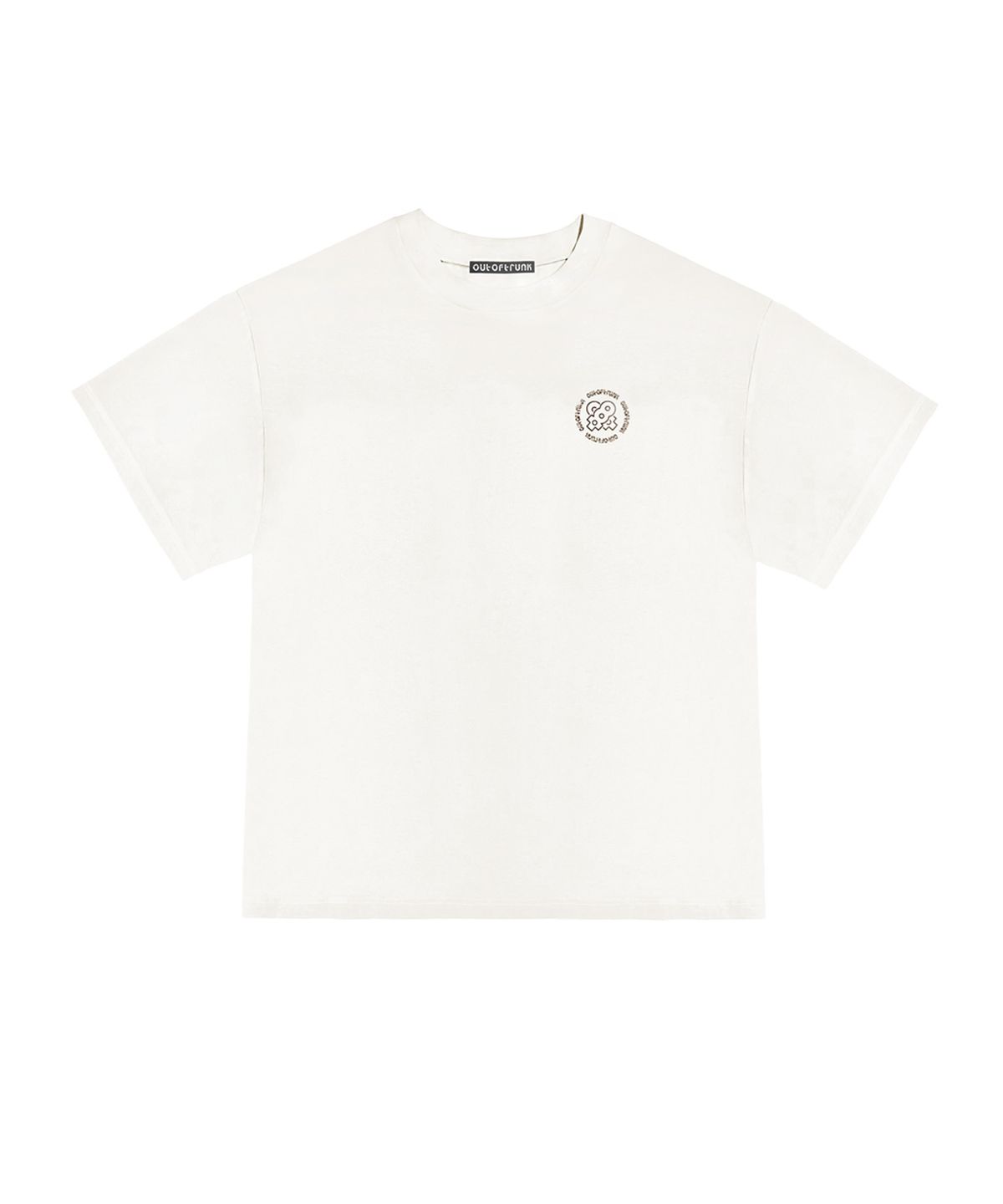 아웃 오브 트렁크(OUT OF TRUNK) Symbol Logo Tee (White)