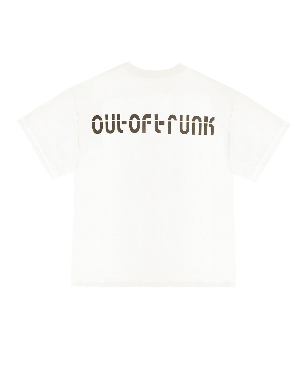 아웃 오브 트렁크(OUT OF TRUNK) Symbol Logo Tee (White)