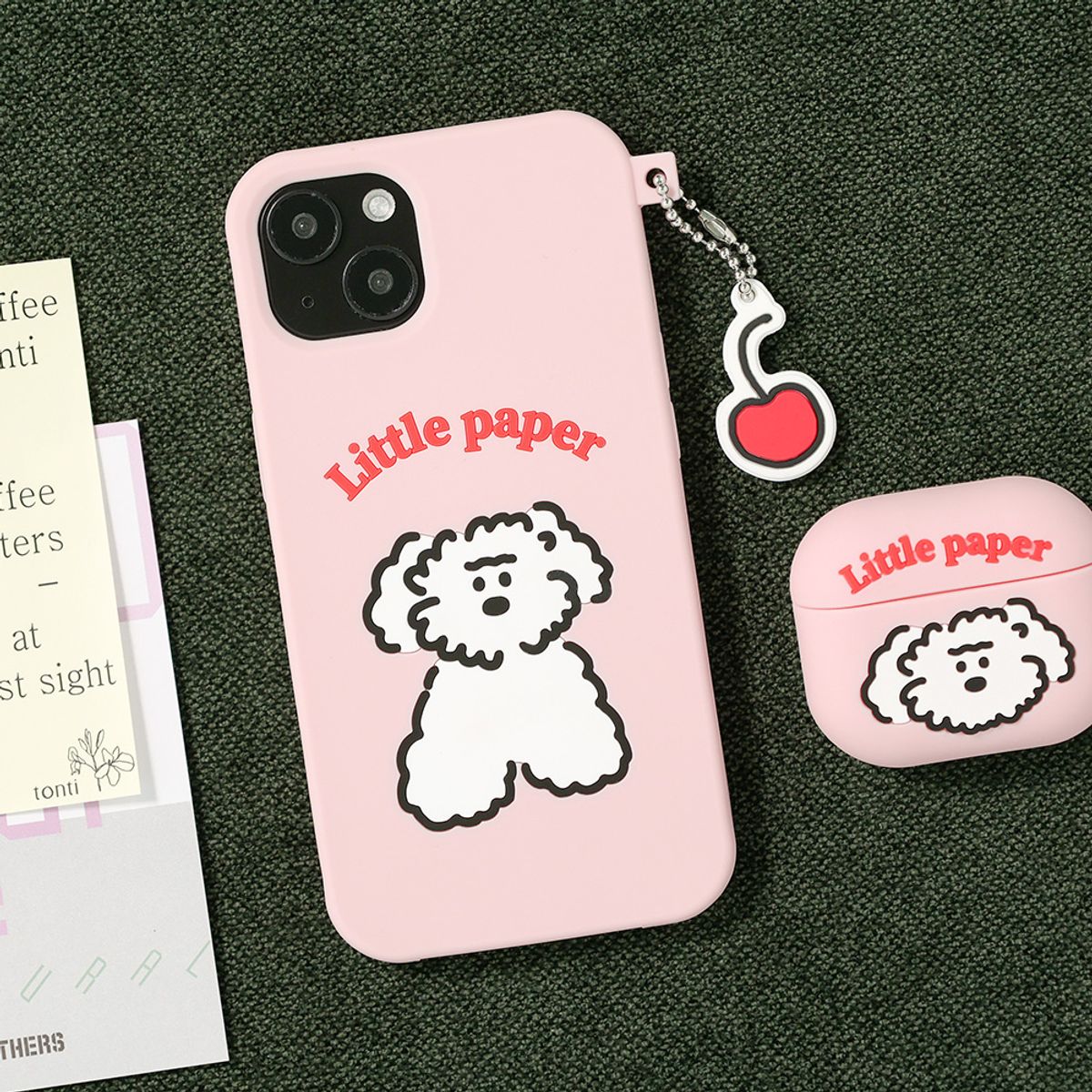 브런치브라더(BRUNCH BROTHER) Little PaPer 구름이 실리콘 케이스 iPhone13
