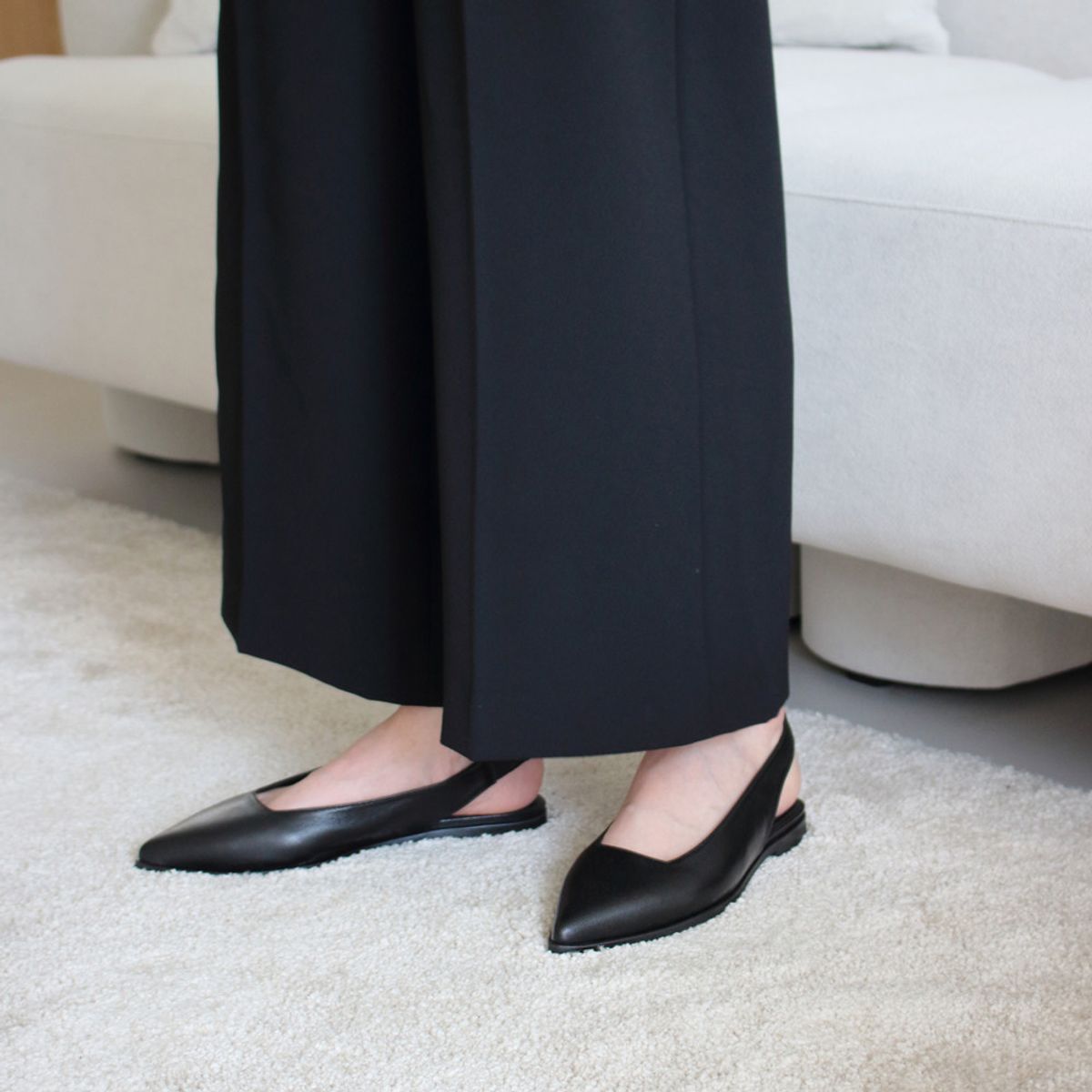 잠트(JAM'T) Koert sling back BK