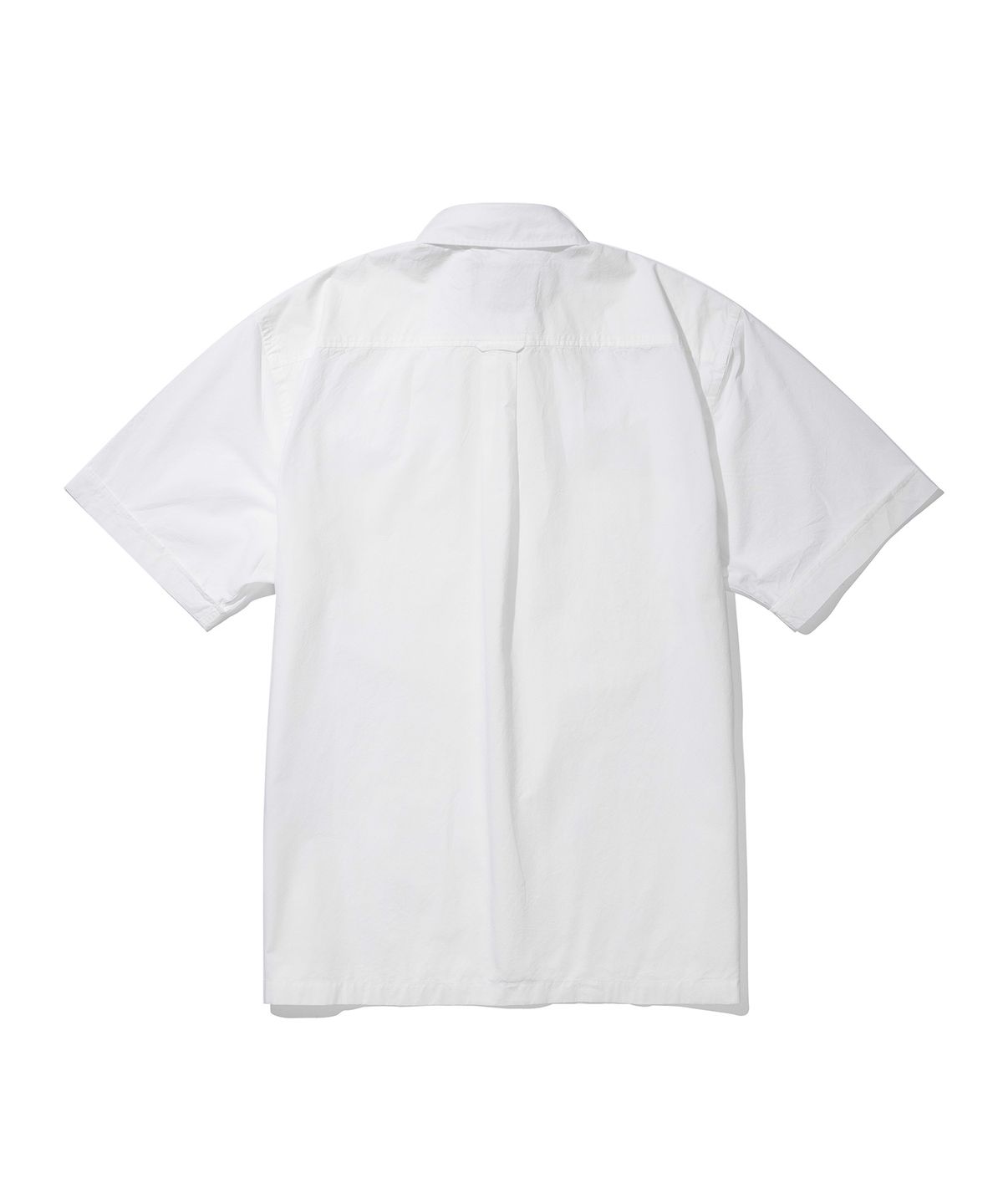 프로드셔츠(PRODESHIRT) [릴렉스]P-905 포플린 반팔 셔츠 (화이트)