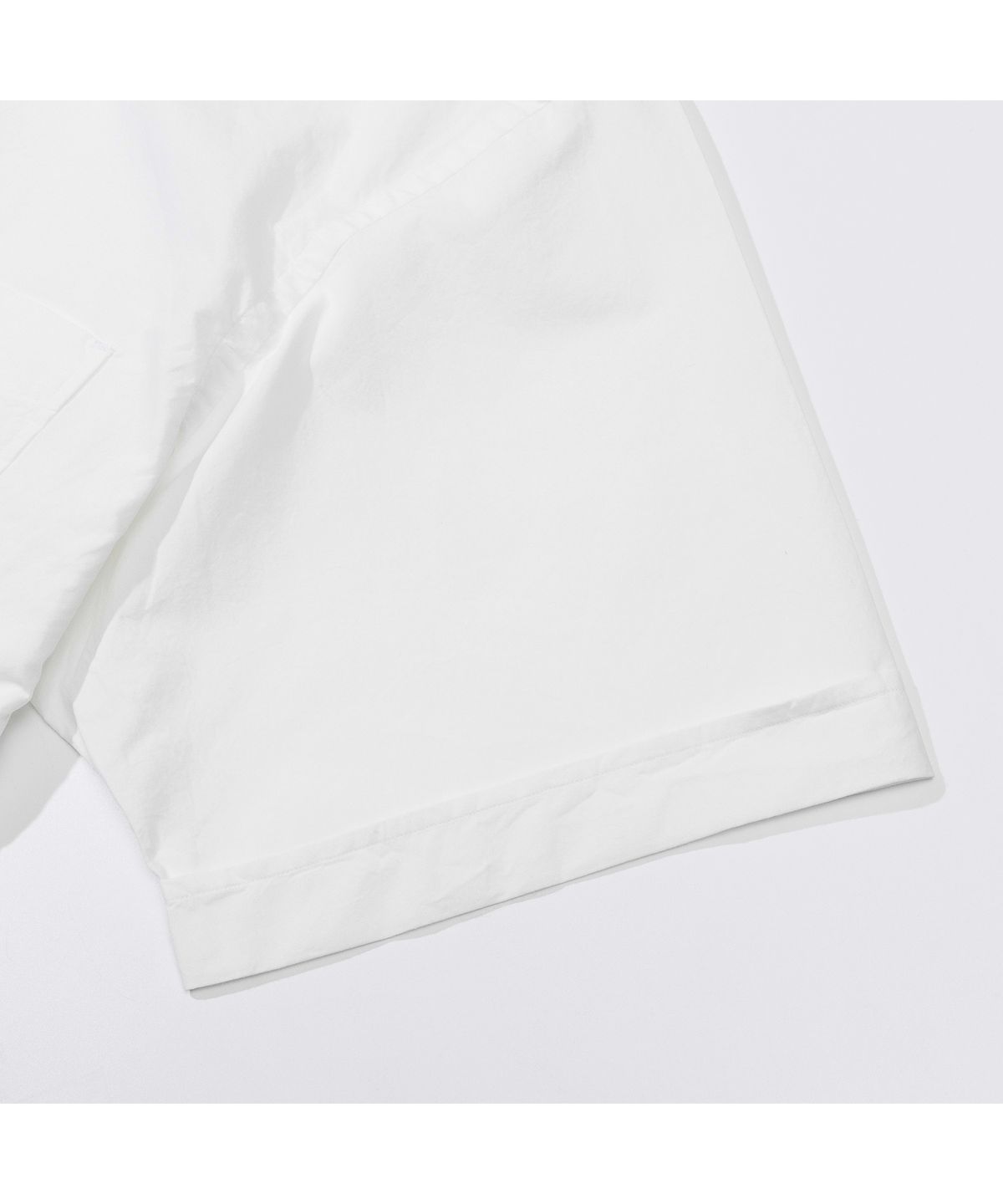 프로드셔츠(PRODESHIRT) [릴렉스]P-905 포플린 반팔 셔츠 (화이트)