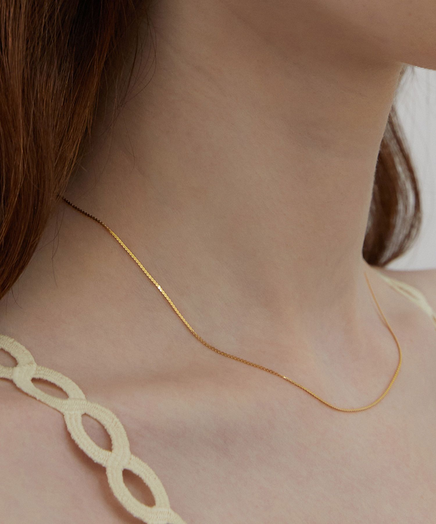 【TATIANA】Shining Chain Necklace NZ2011〜ネックレス★2022SS MUSINSA | TATIANA (Silver 925) Shining chain necklace NZ2011