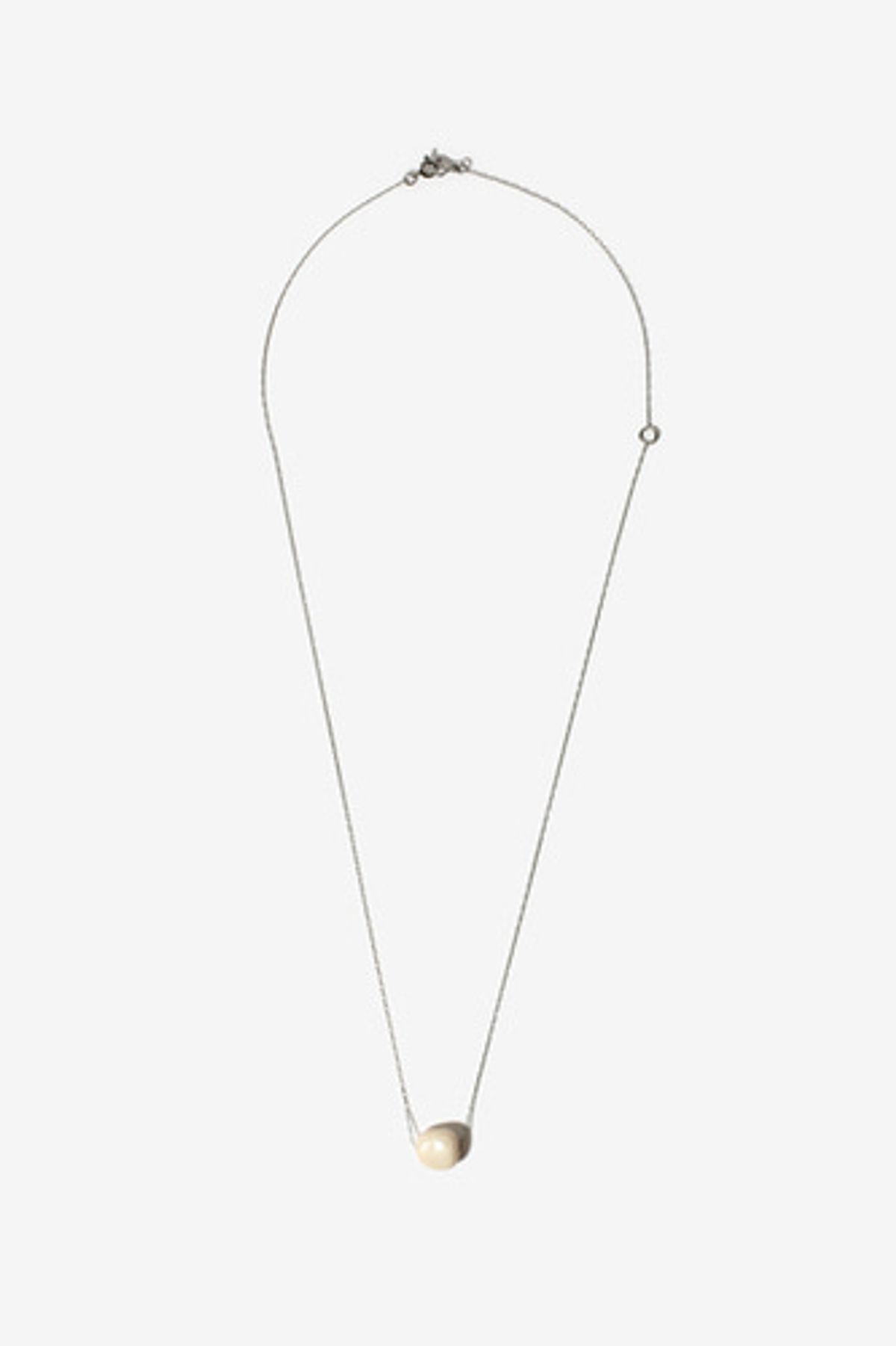 모드곤(MODGONE) 핑크오팔 심플목걸이 Pink Opal Simple Necklace